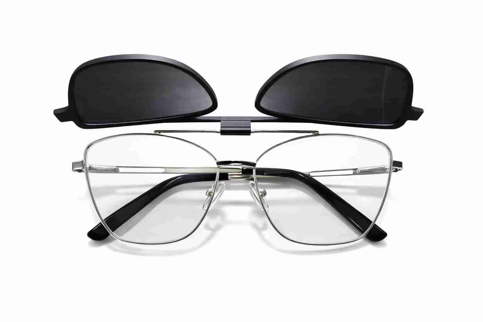 Lentes Ópticos con clip on modernas - miniatura 2