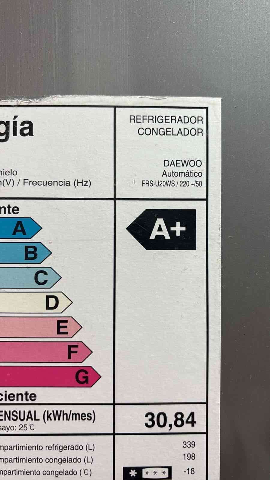 👉 Refrigerador Daewoo Side by Side - miniatura 2
