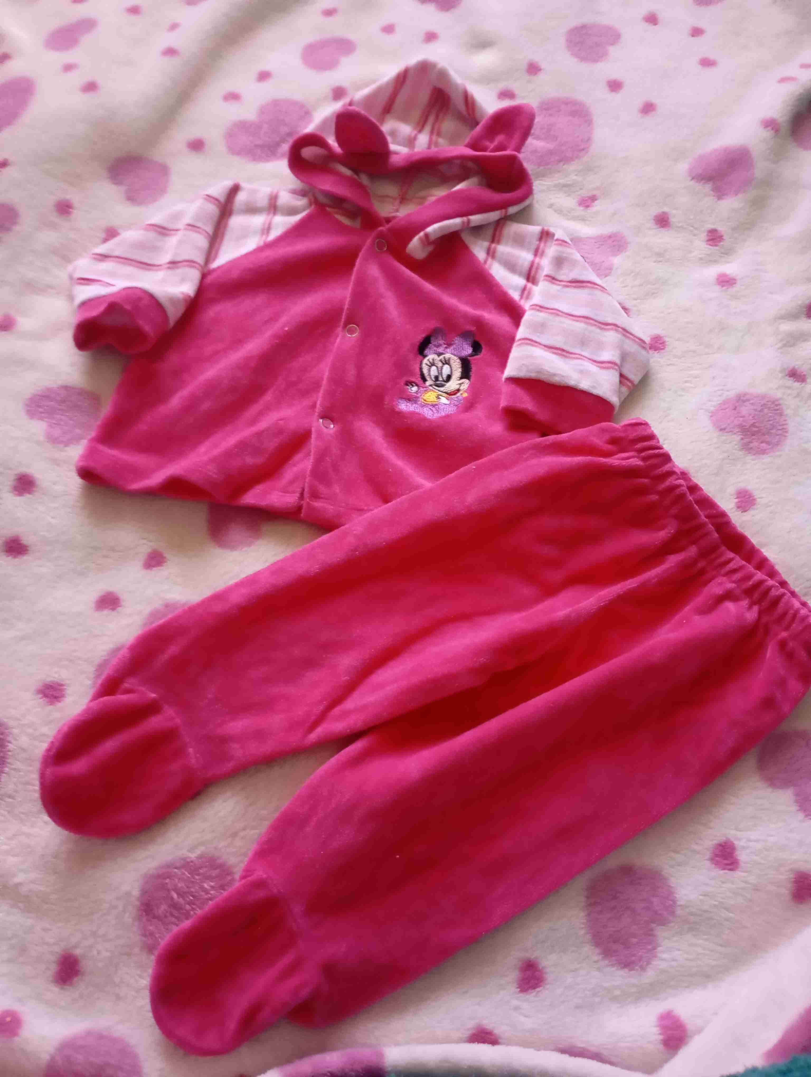 Enterito rosa con capucha - miniatura 3