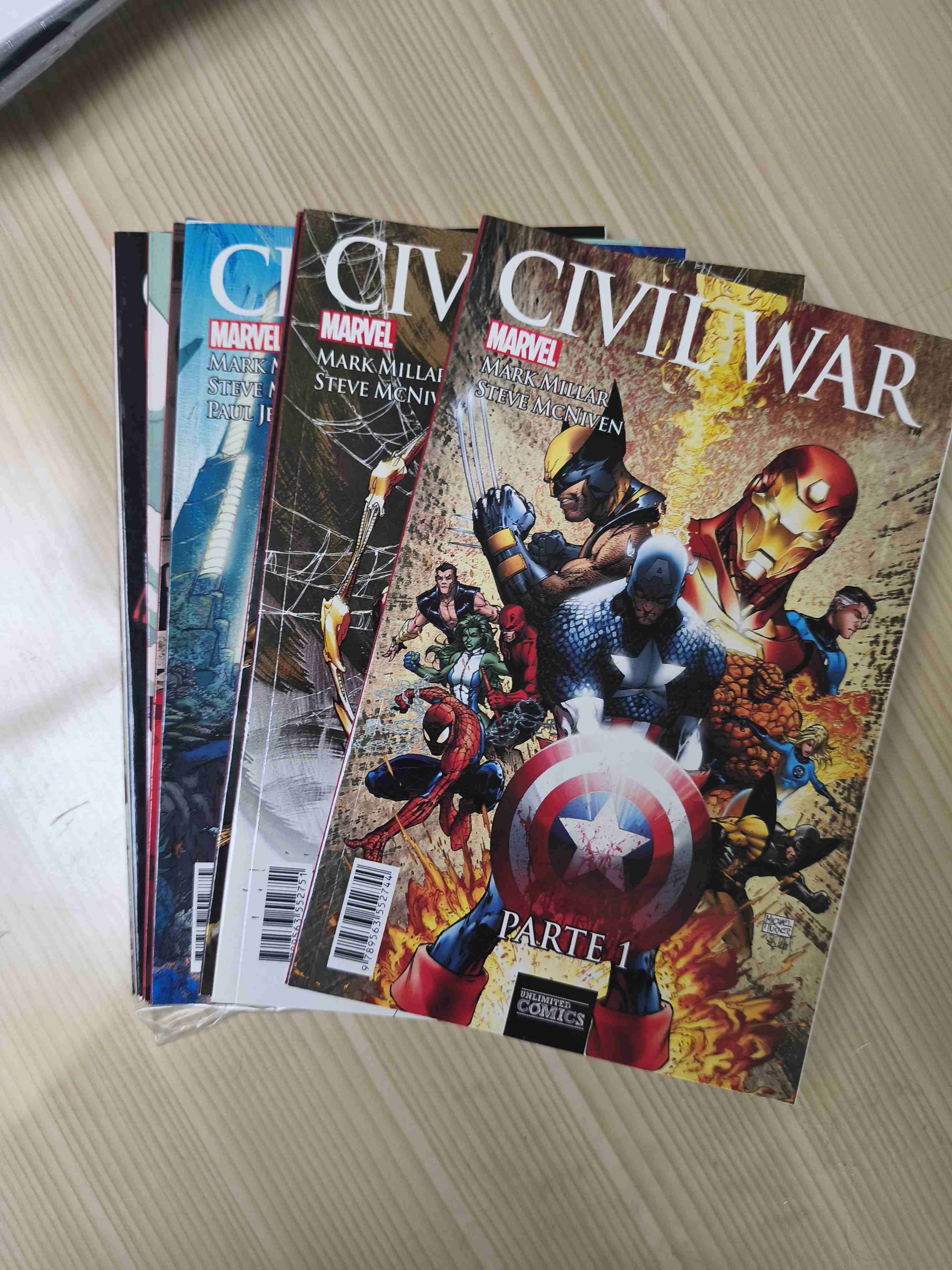 Colección de cómics Civil War