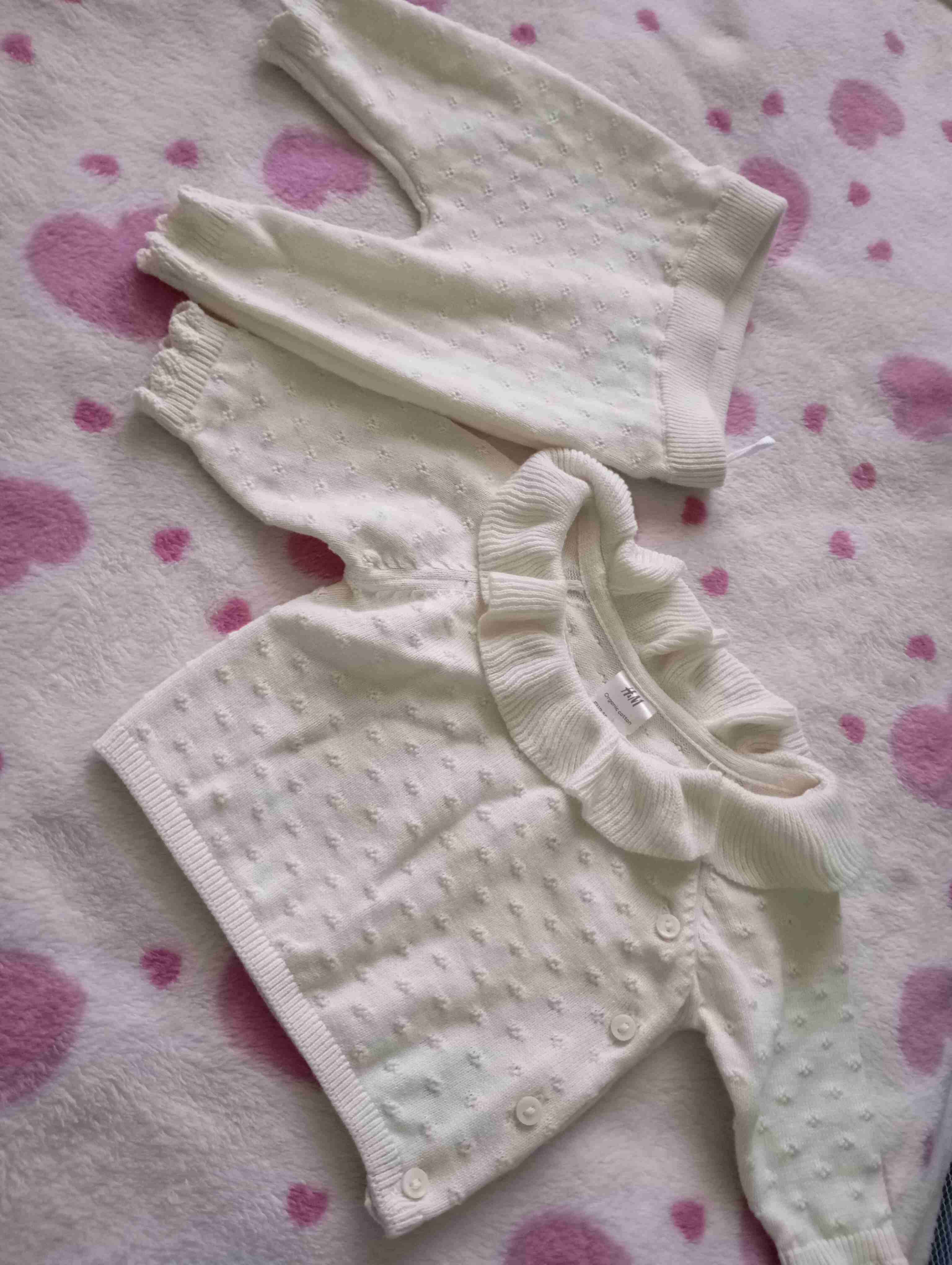 Conjunto bebé blanco - miniatura 1