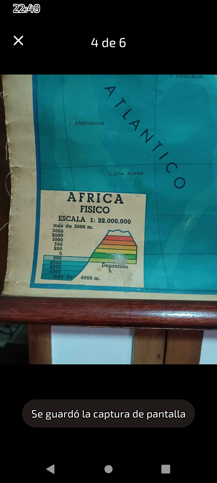 Mapa antiguo de África - miniatura 4