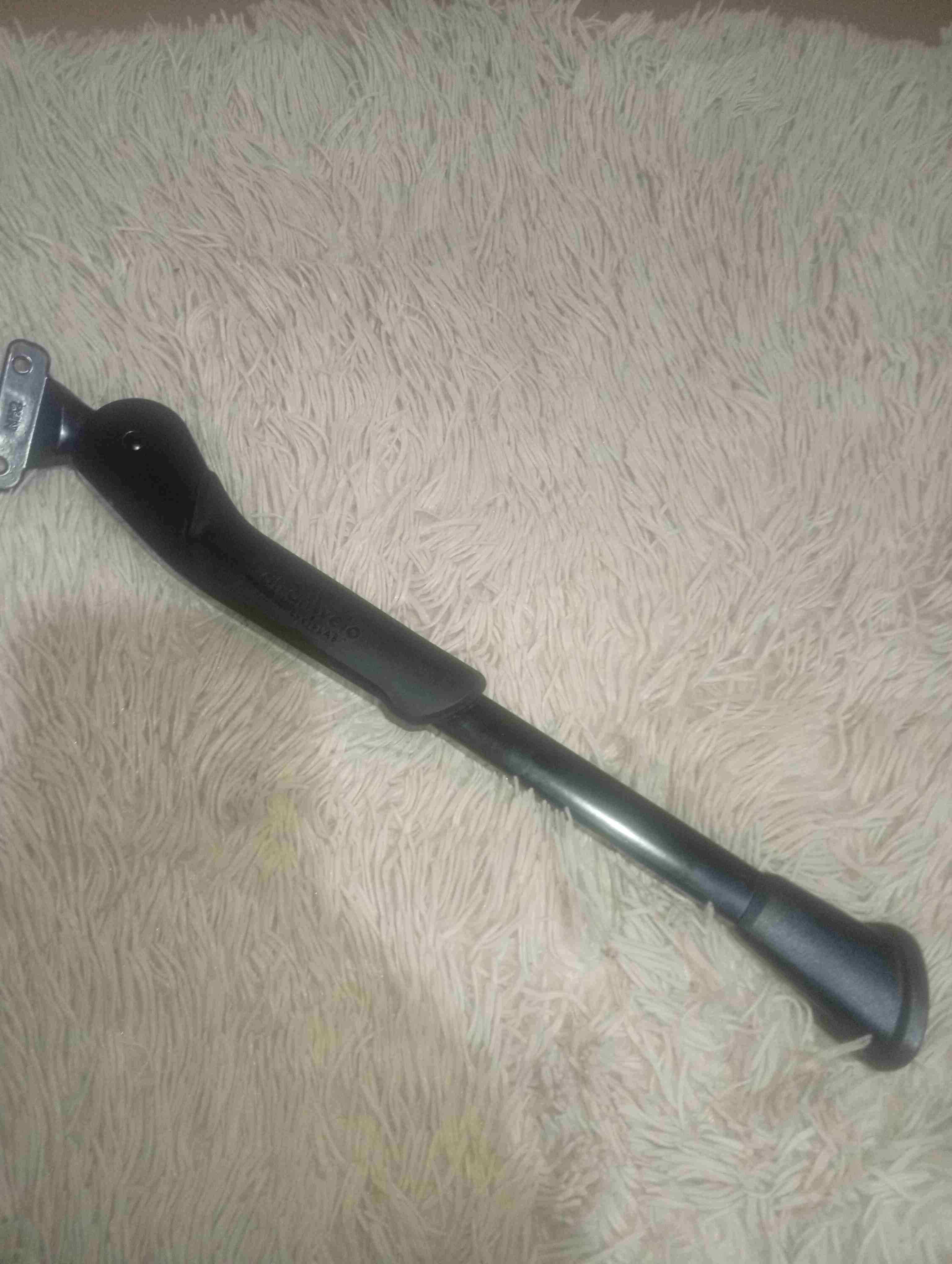 Pata lateral para bicicleta negra