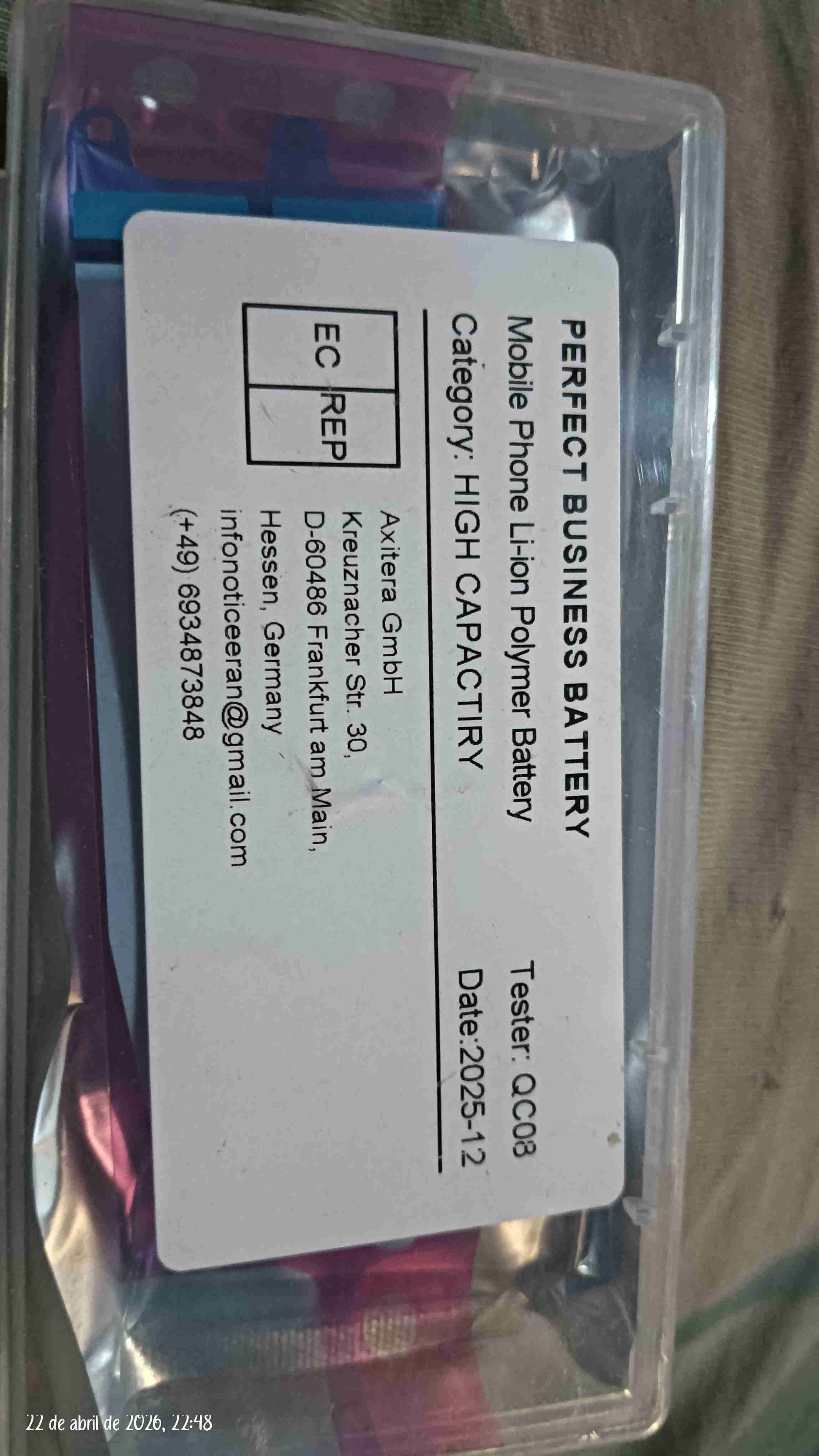 Batería para teléfono celular IPhone 6s - miniatura 1