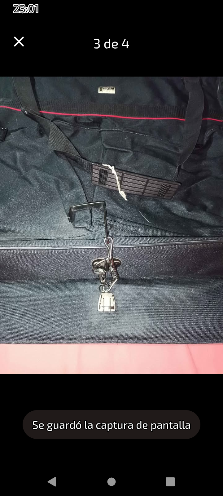 Porta Terno negro Regent - miniatura 3