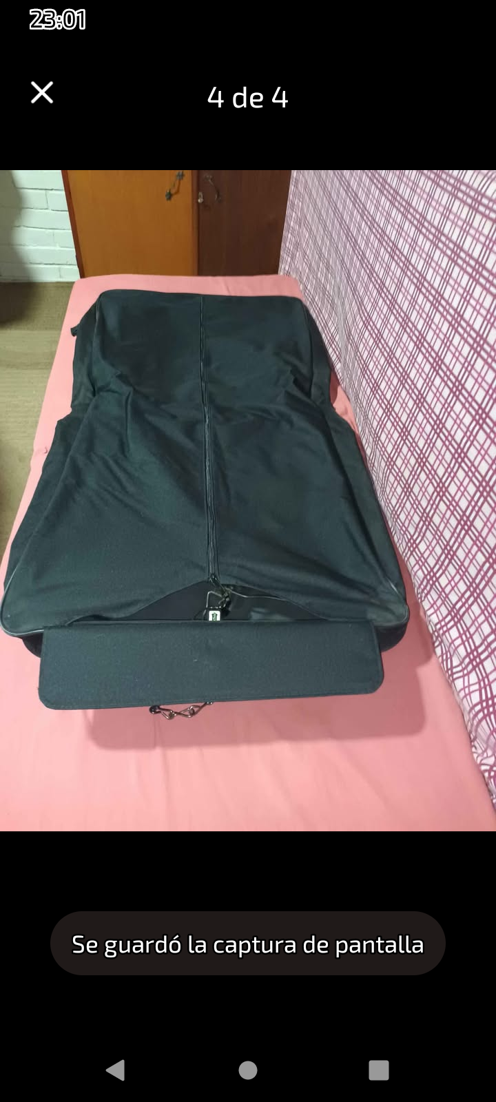 Porta Terno negro Regent - miniatura 4