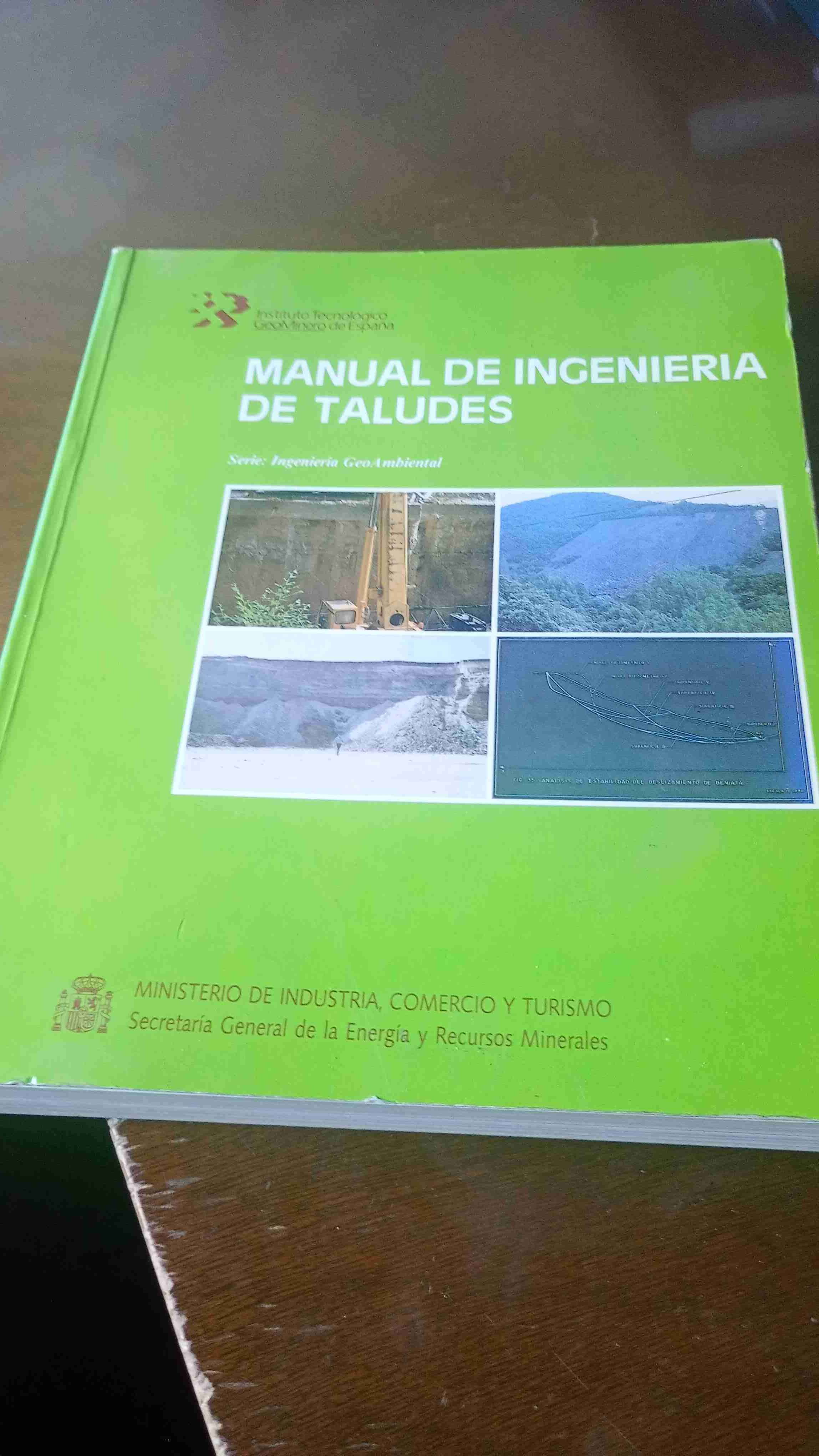 Manual de Ingeniería de Taludes