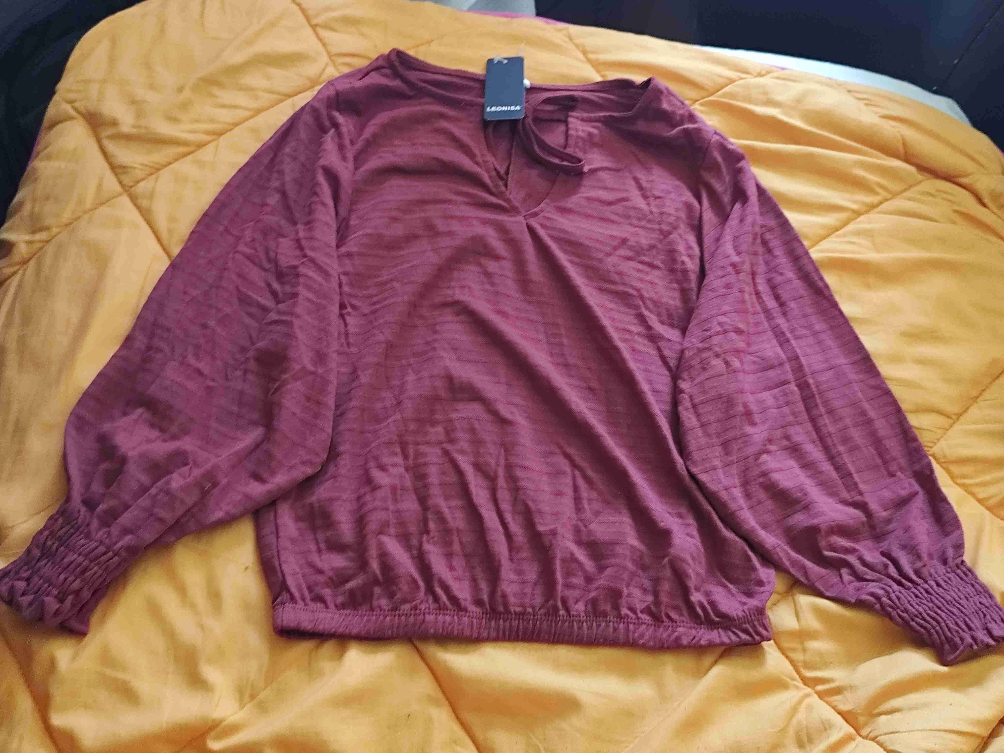 Blusa Romántica - Mangas Abullonadas - miniatura 3