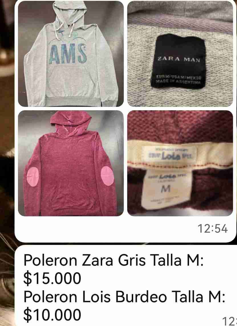 Suéter gris Gildan con cuello - miniatura 6