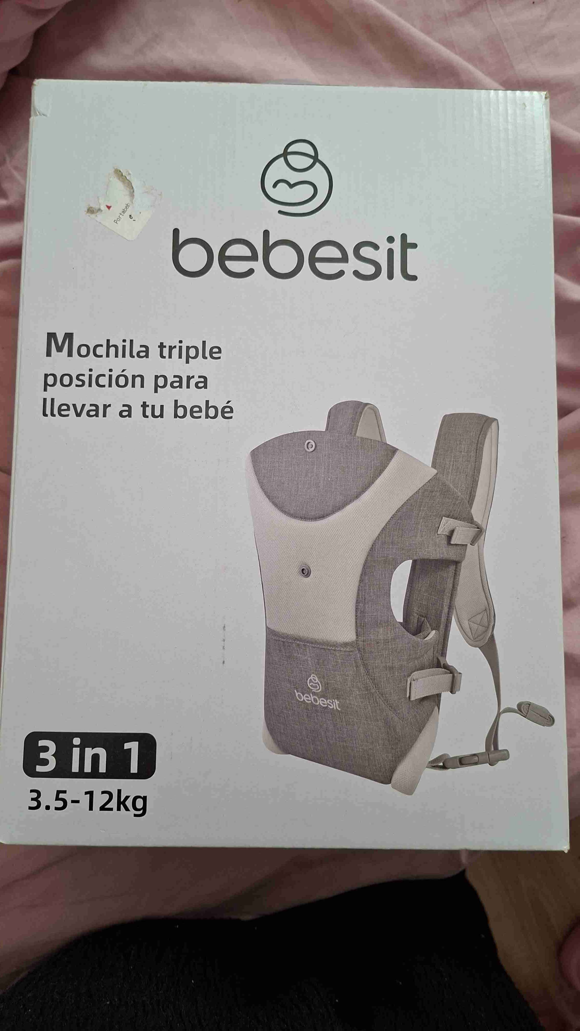 Mochila portabebé Bebesit 3 en 1