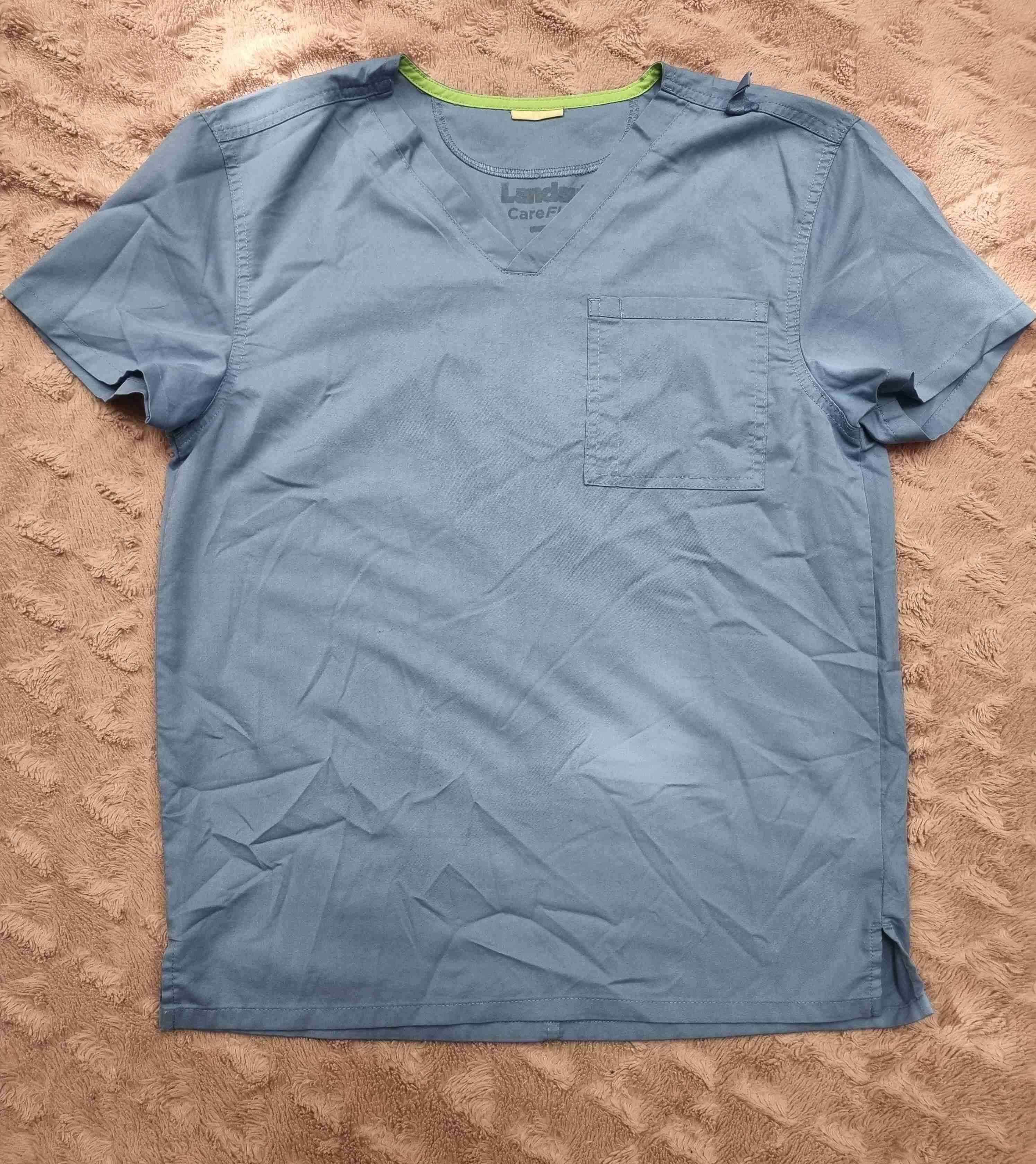 Polera azul de trabajo - miniatura 1