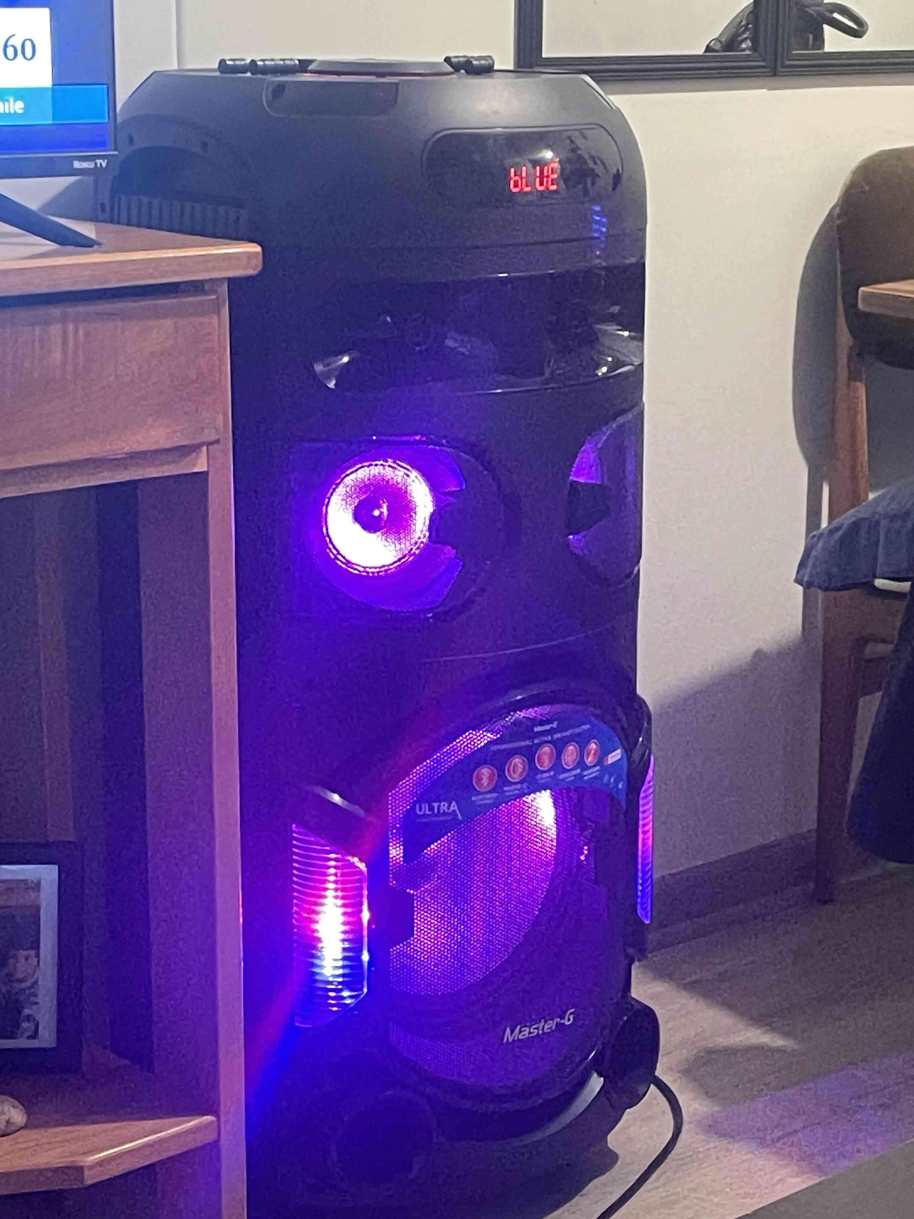 Parlante Master-G con luces LED - miniatura 2