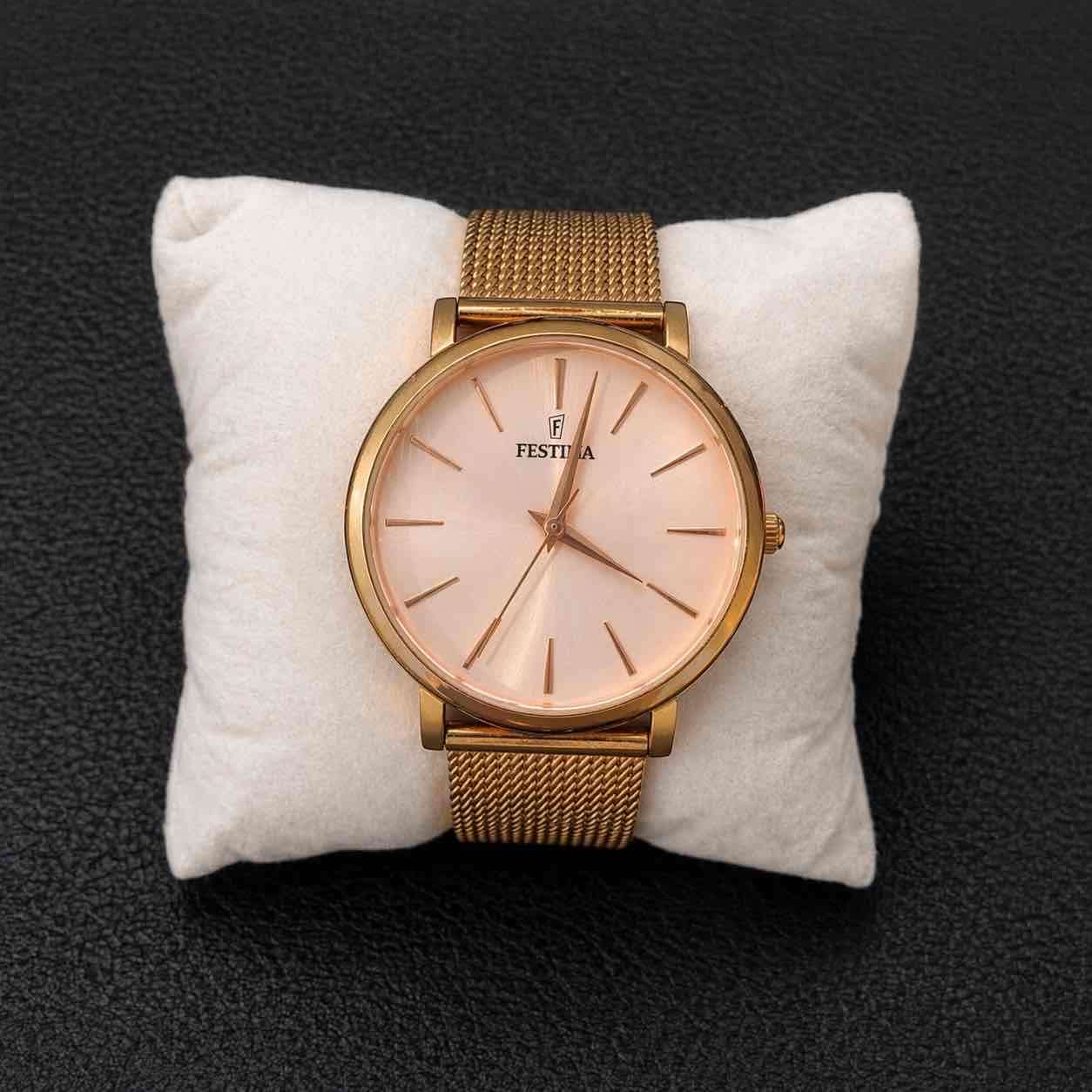 Reloj Festina oro rosa unisex - miniatura 1