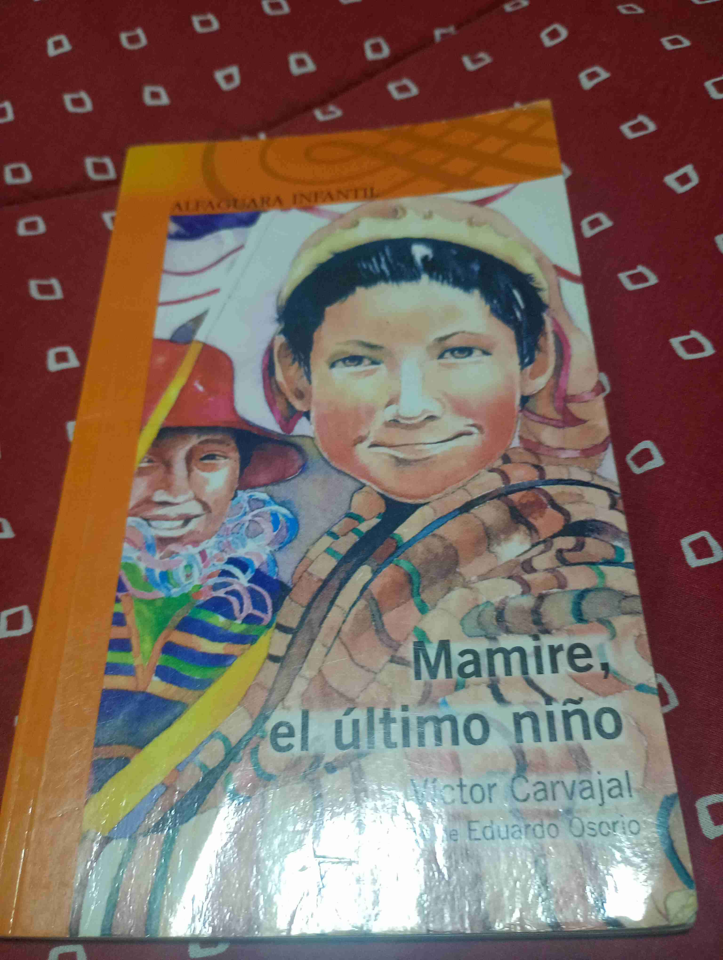 Libro Mamire, el último niño