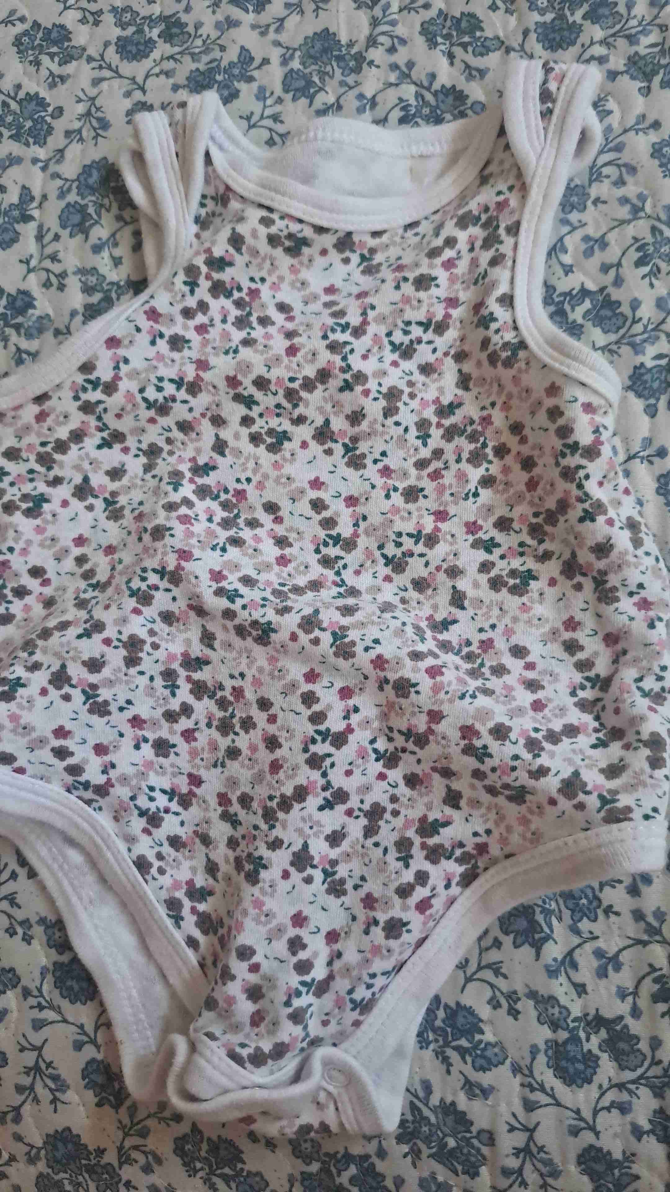 Body bebé floral - miniatura 1