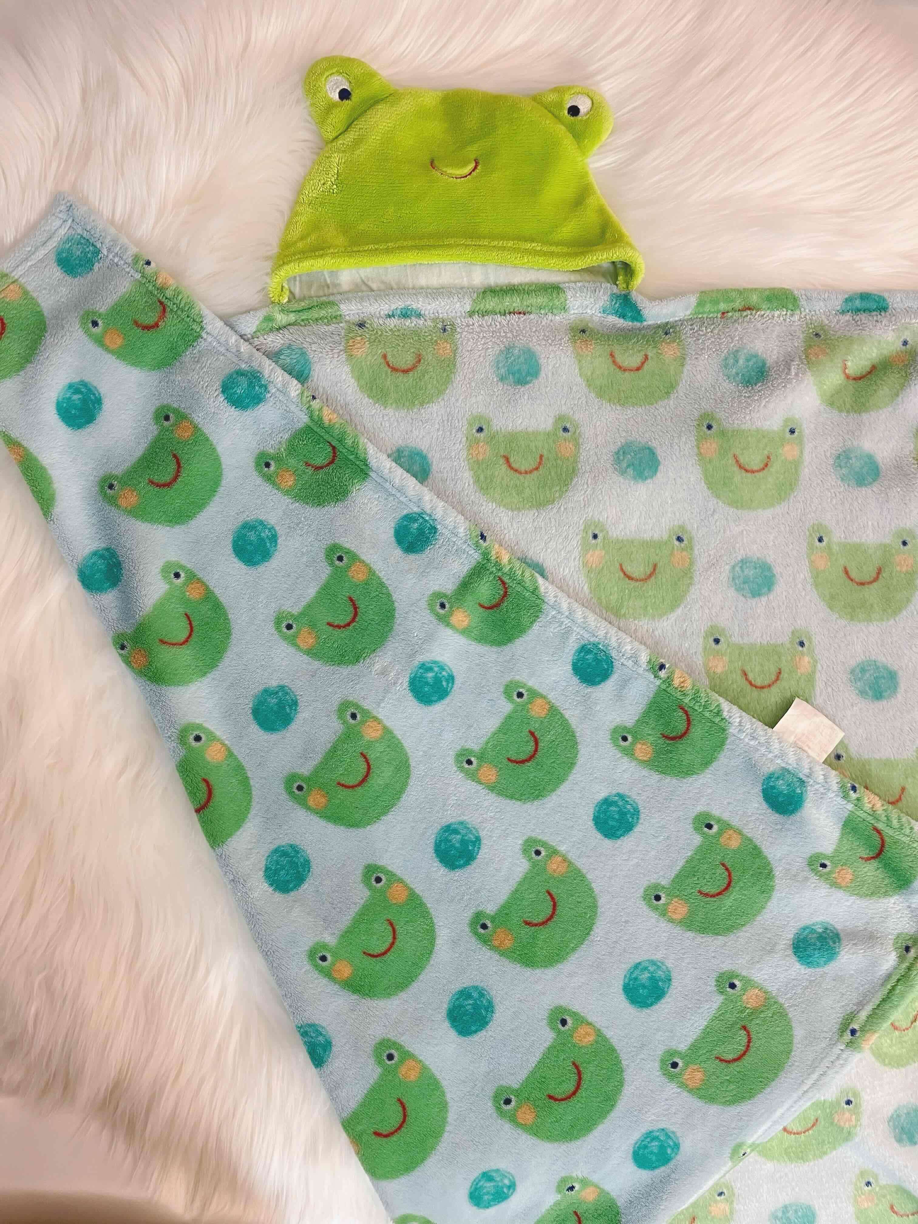 Toalla con capucha de rana - miniatura 2