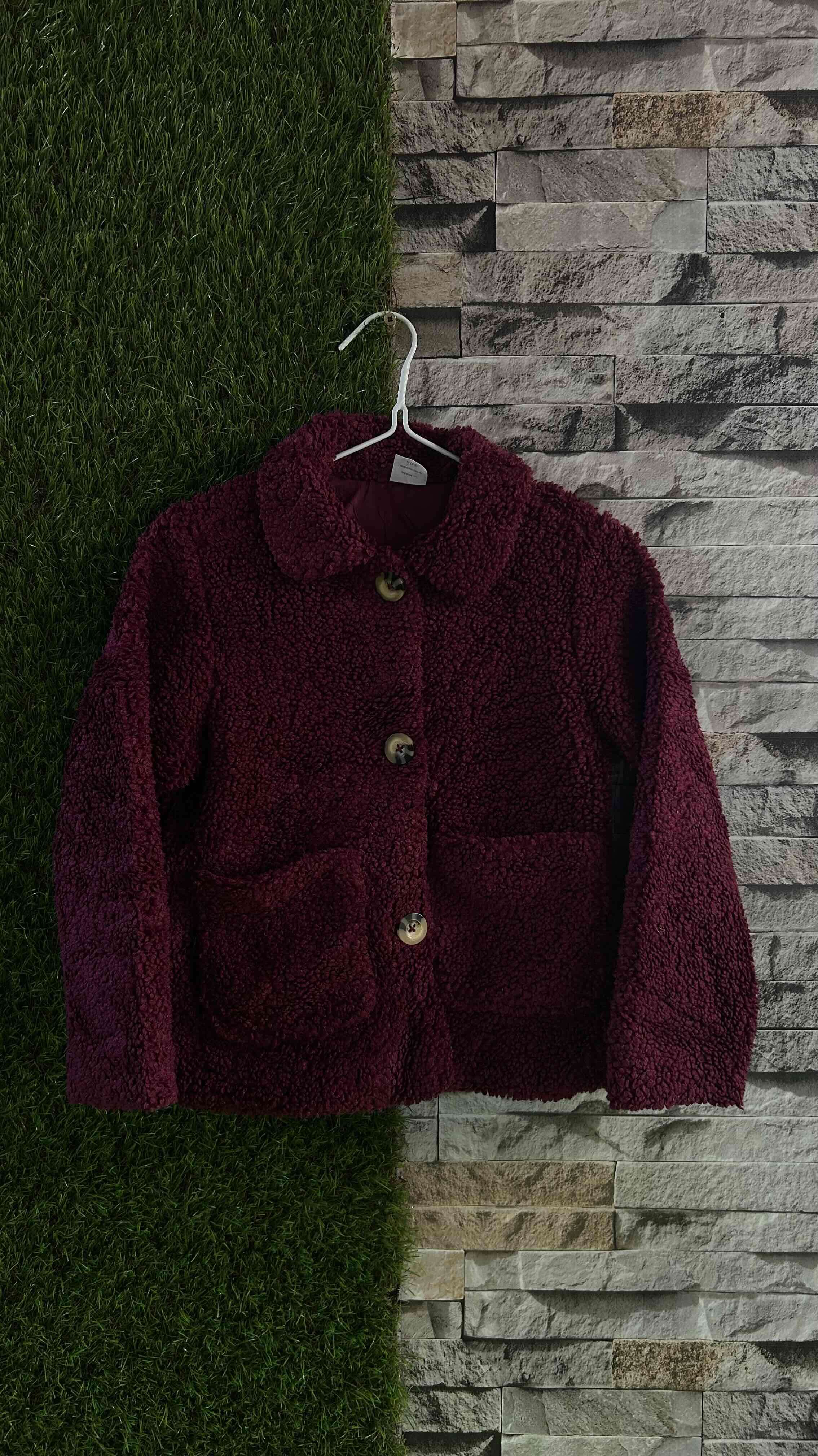 Abrigo borgoña niña