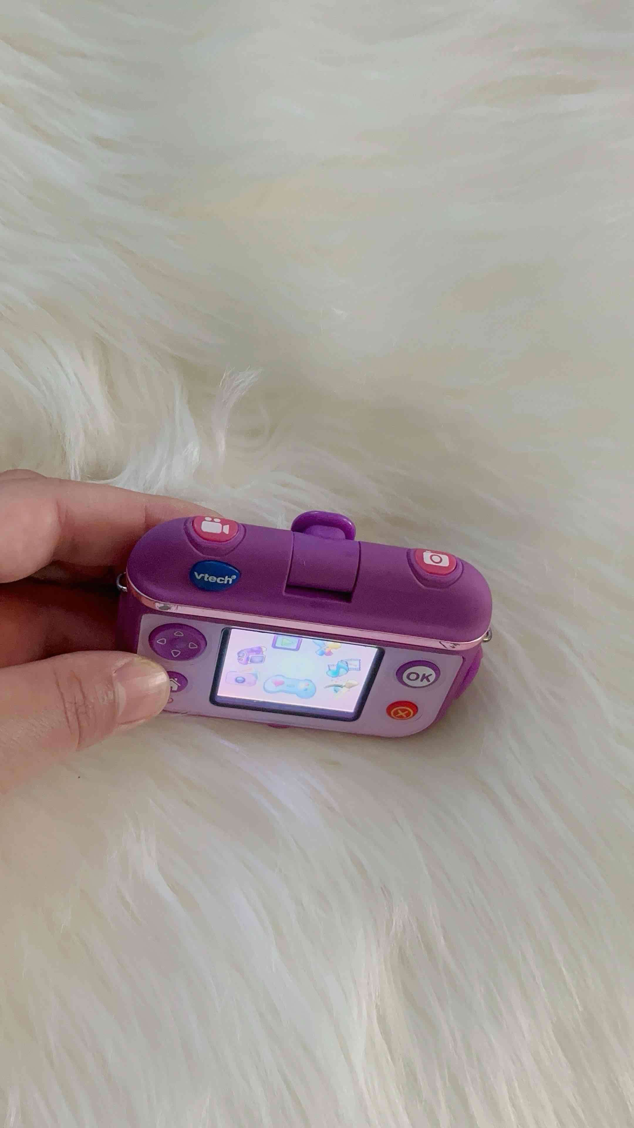 Cámara infantil VTech morada pequeña para niño - miniatura 3