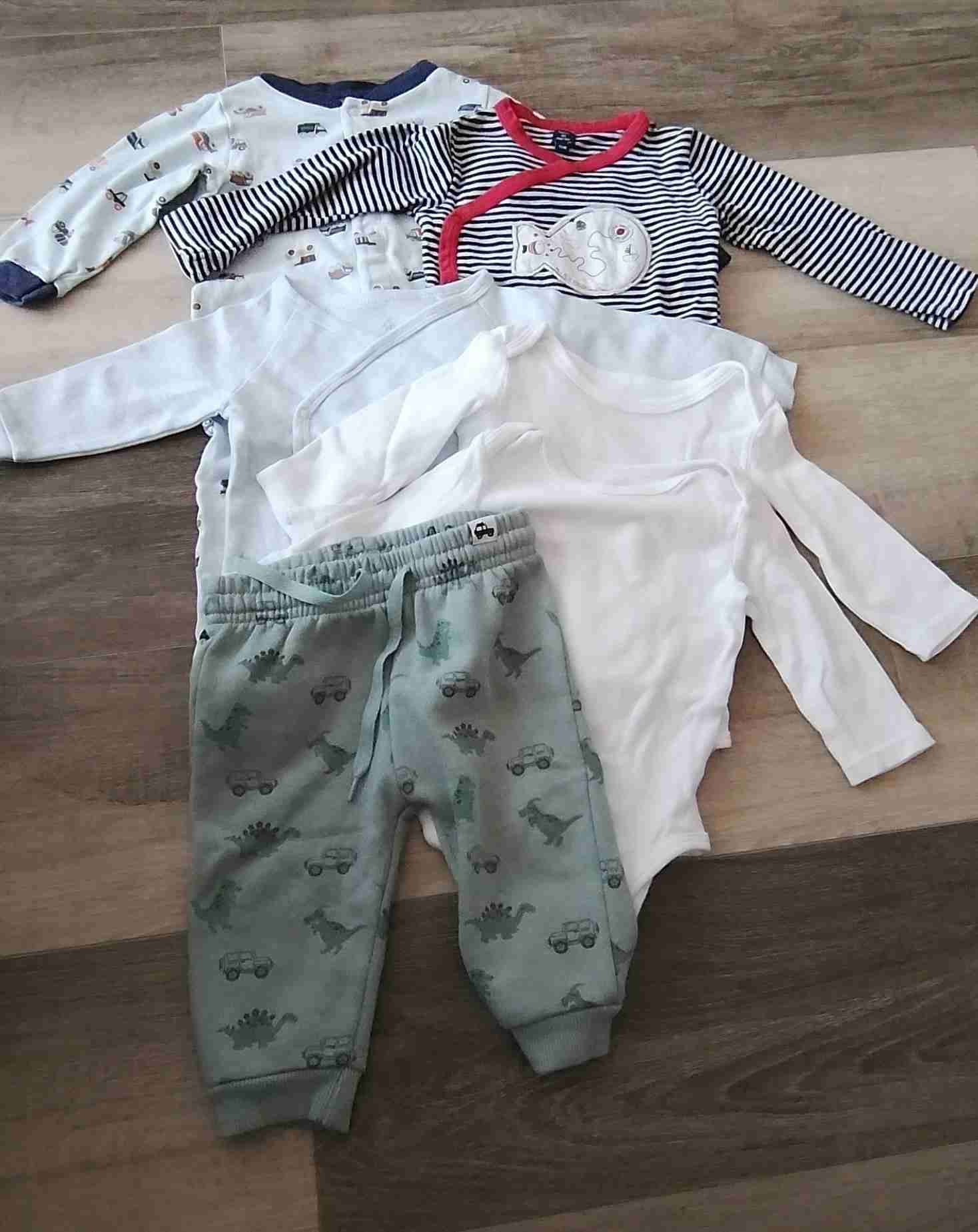 Conjunto ropas bebé variados 9 meses - miniatura 2