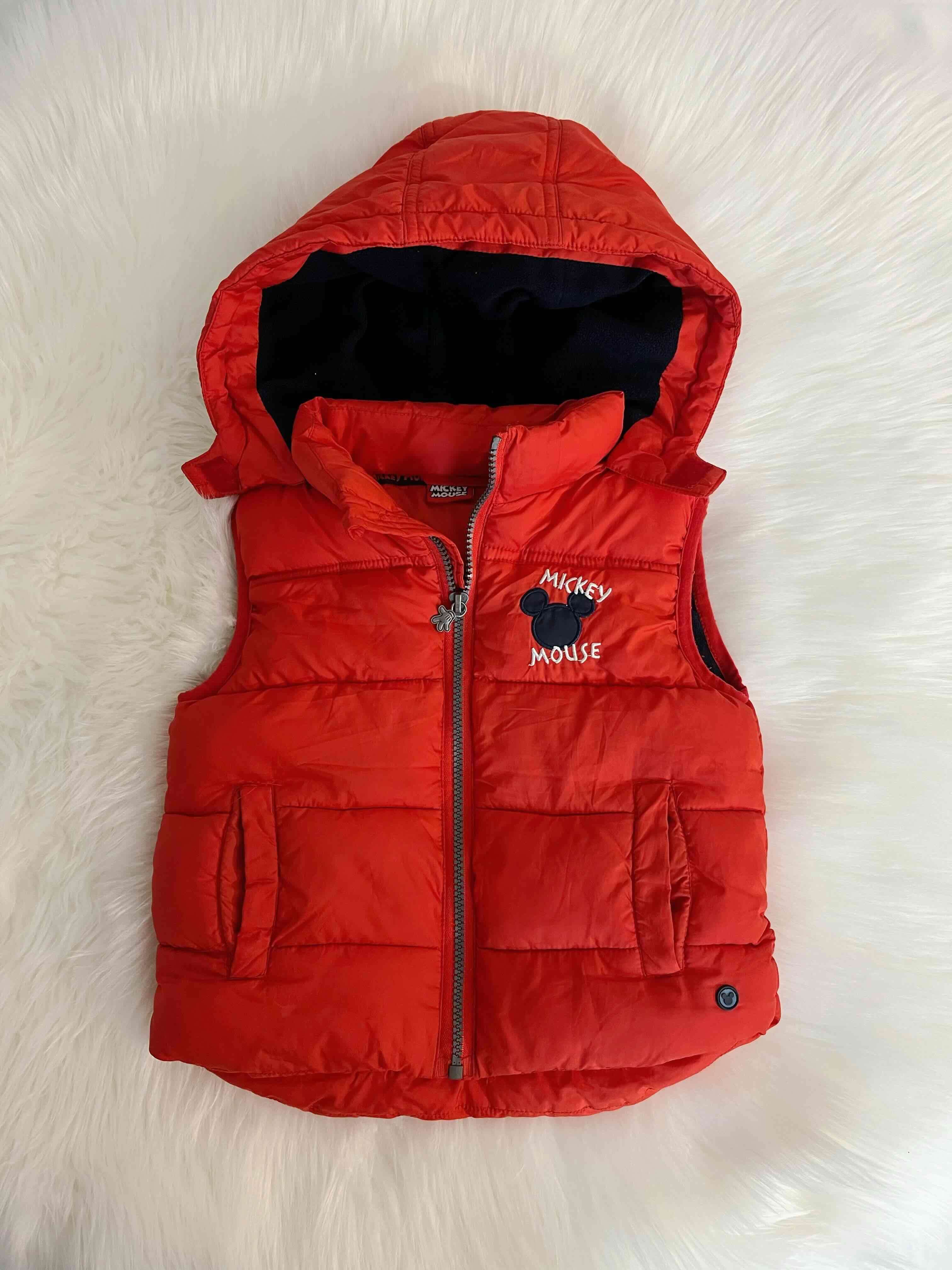Chaleco rojo Mickey Mouse talla 3 años - miniatura 1