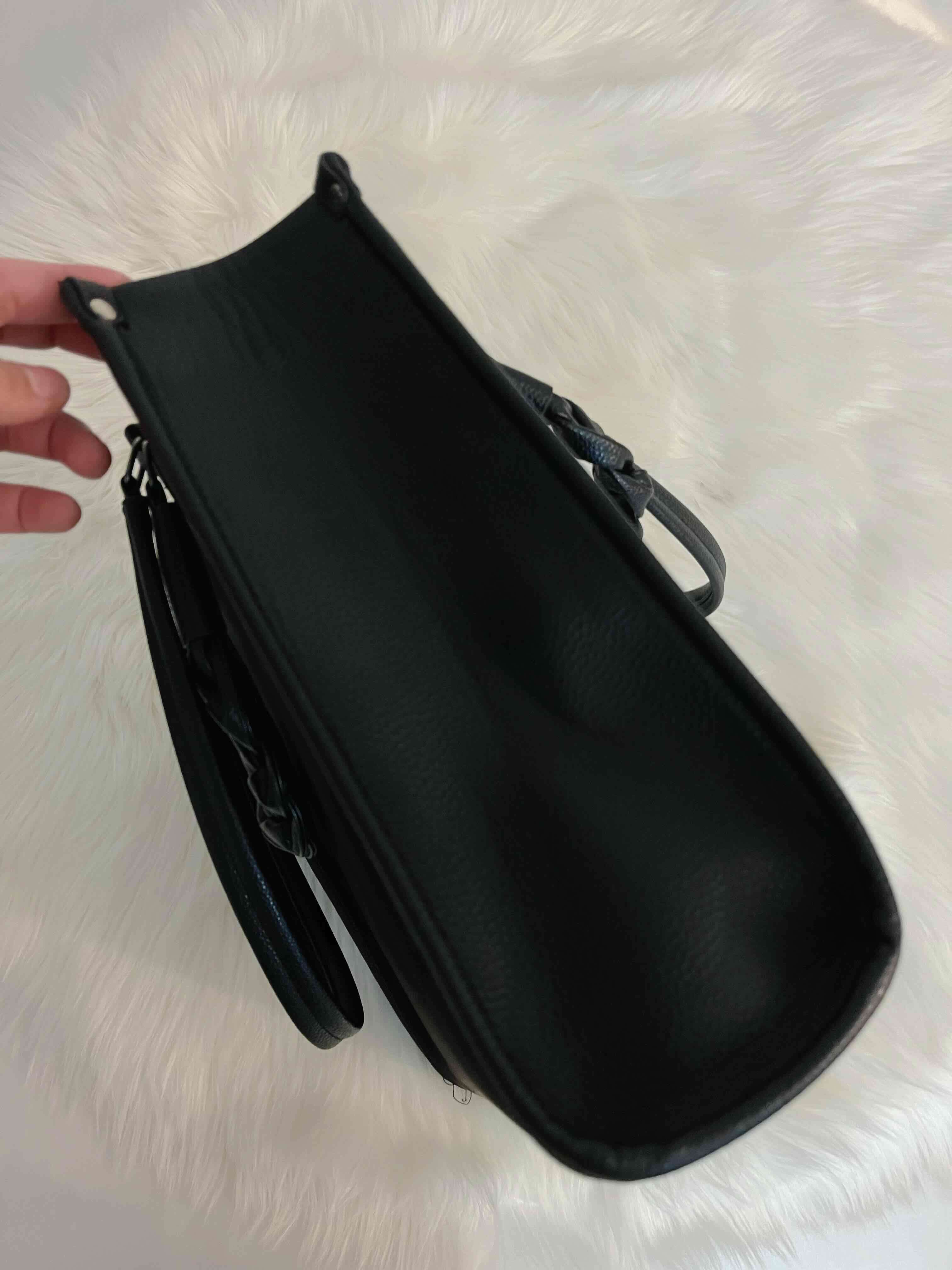 Cartera negra Foster con detalle trenzado - miniatura 3