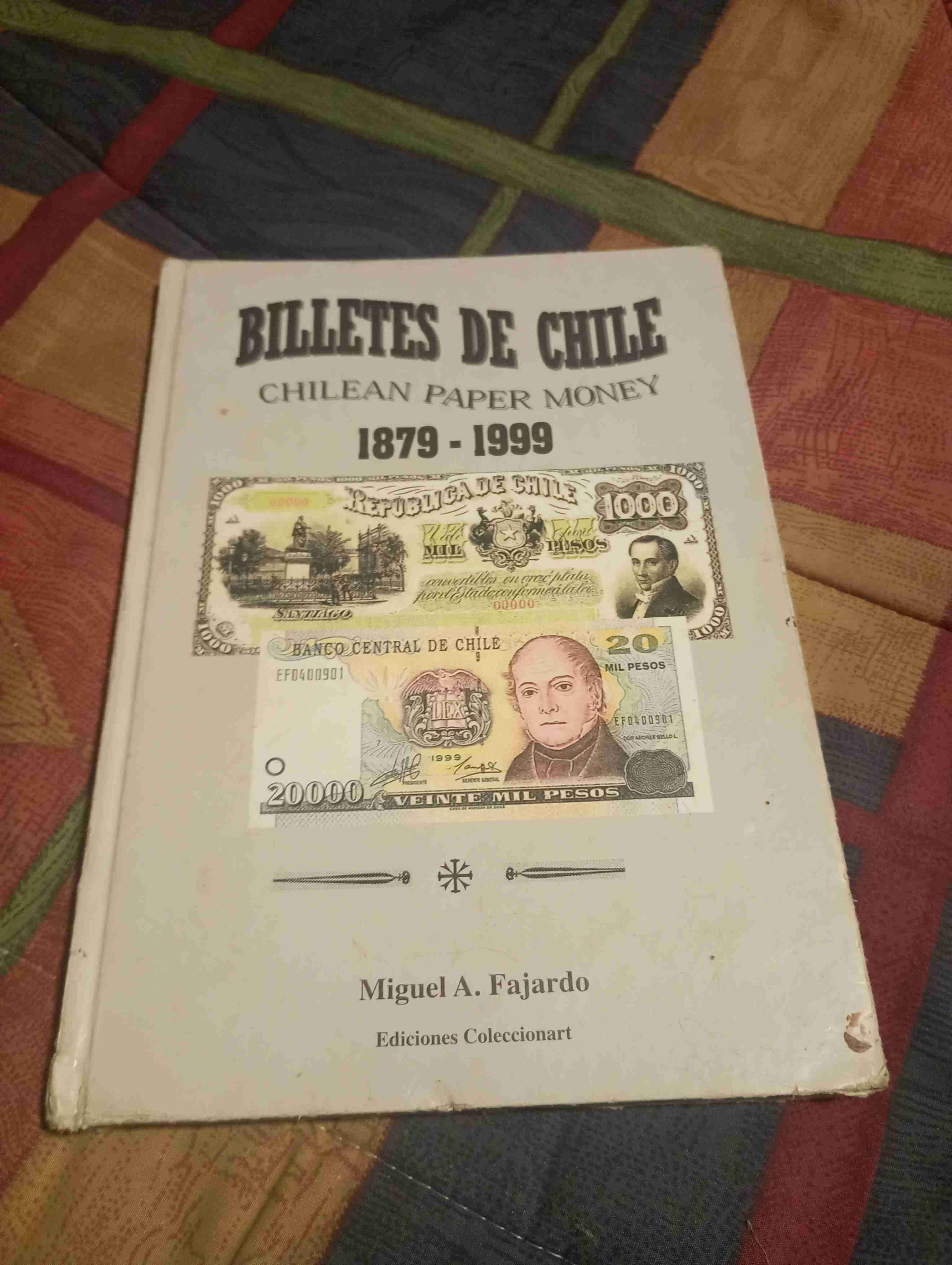 Libro Billetes de Chile 1879-1999