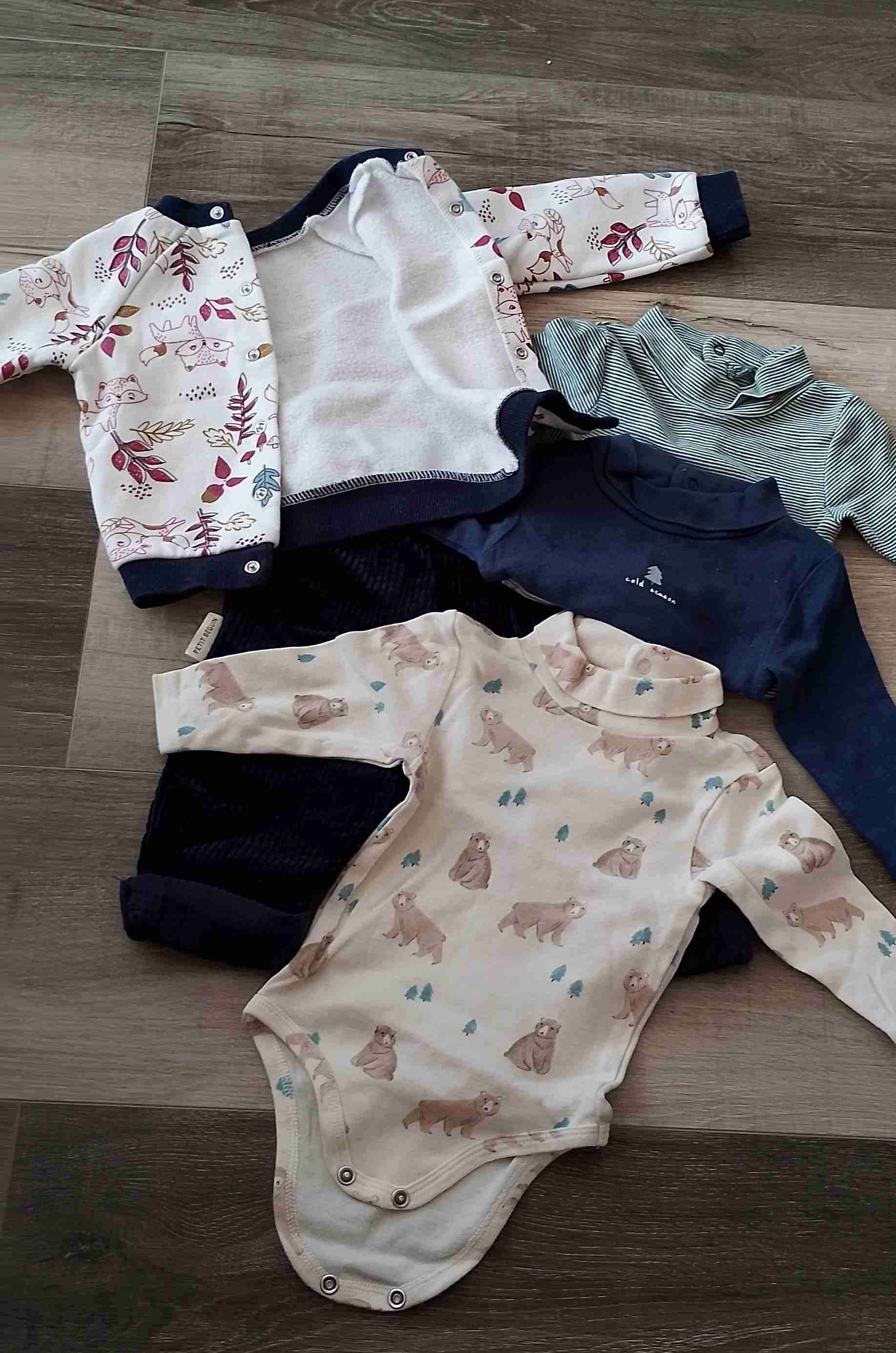 Conjunto ropa infantil variada invierno 6 meses - miniatura 2