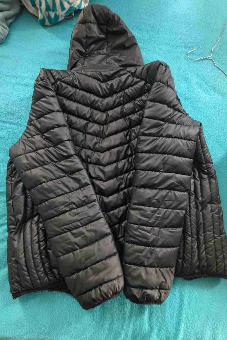 Chaqueta negra de plumas Columbia - miniatura 2