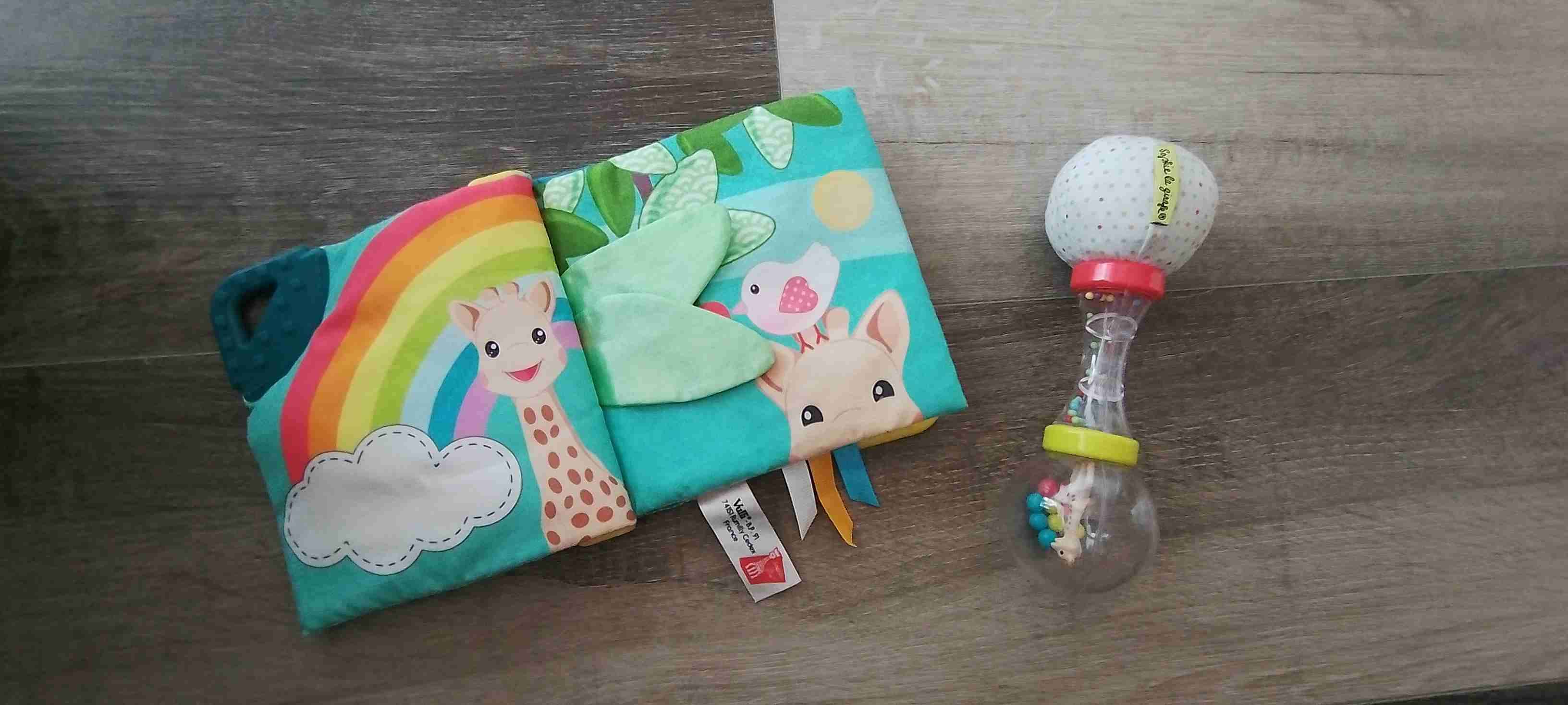 Libro de tela Sophie la girafe - miniatura 3