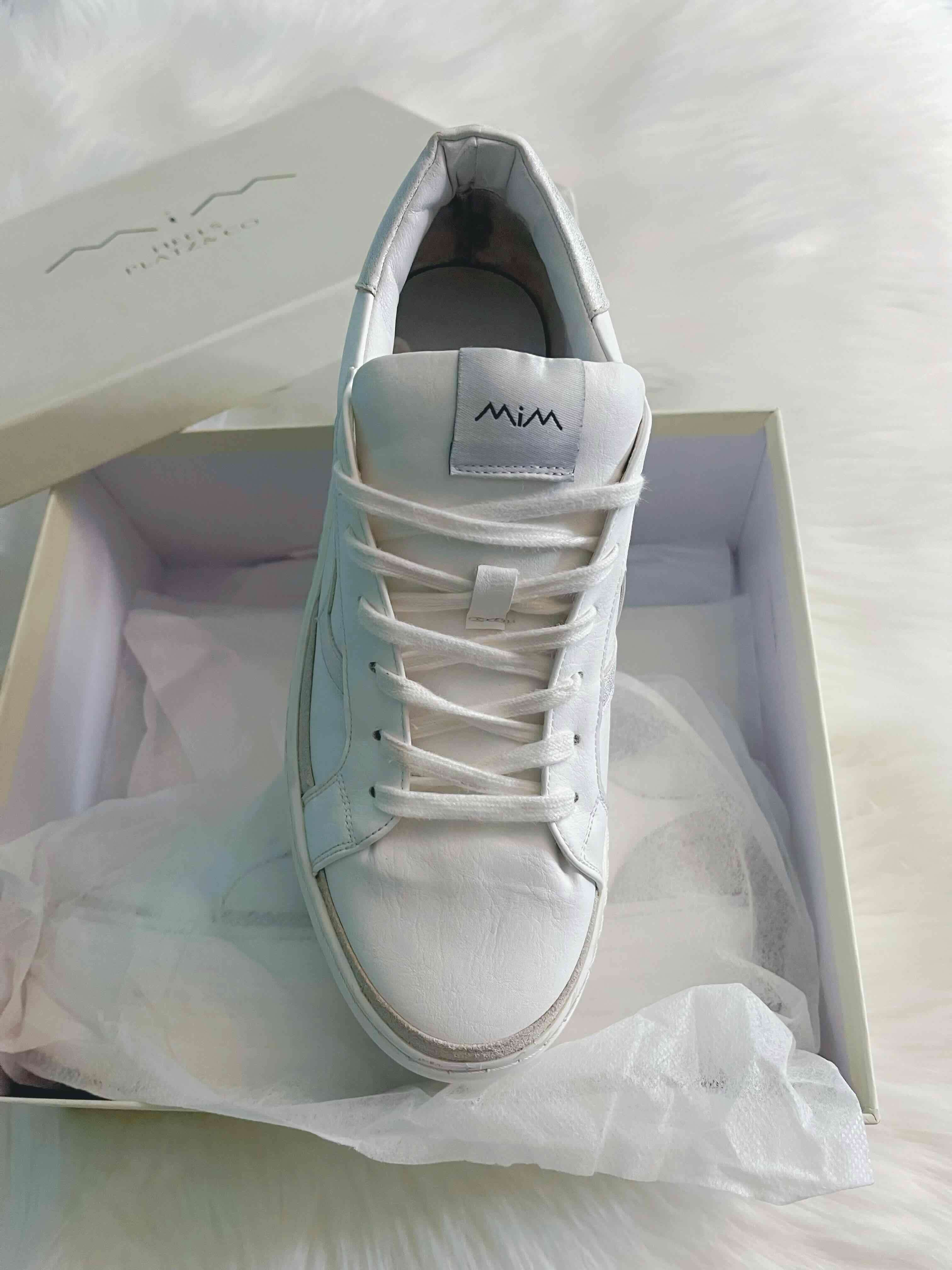 Zapatillas blancas plataforma MIM talla 38 - miniatura 3