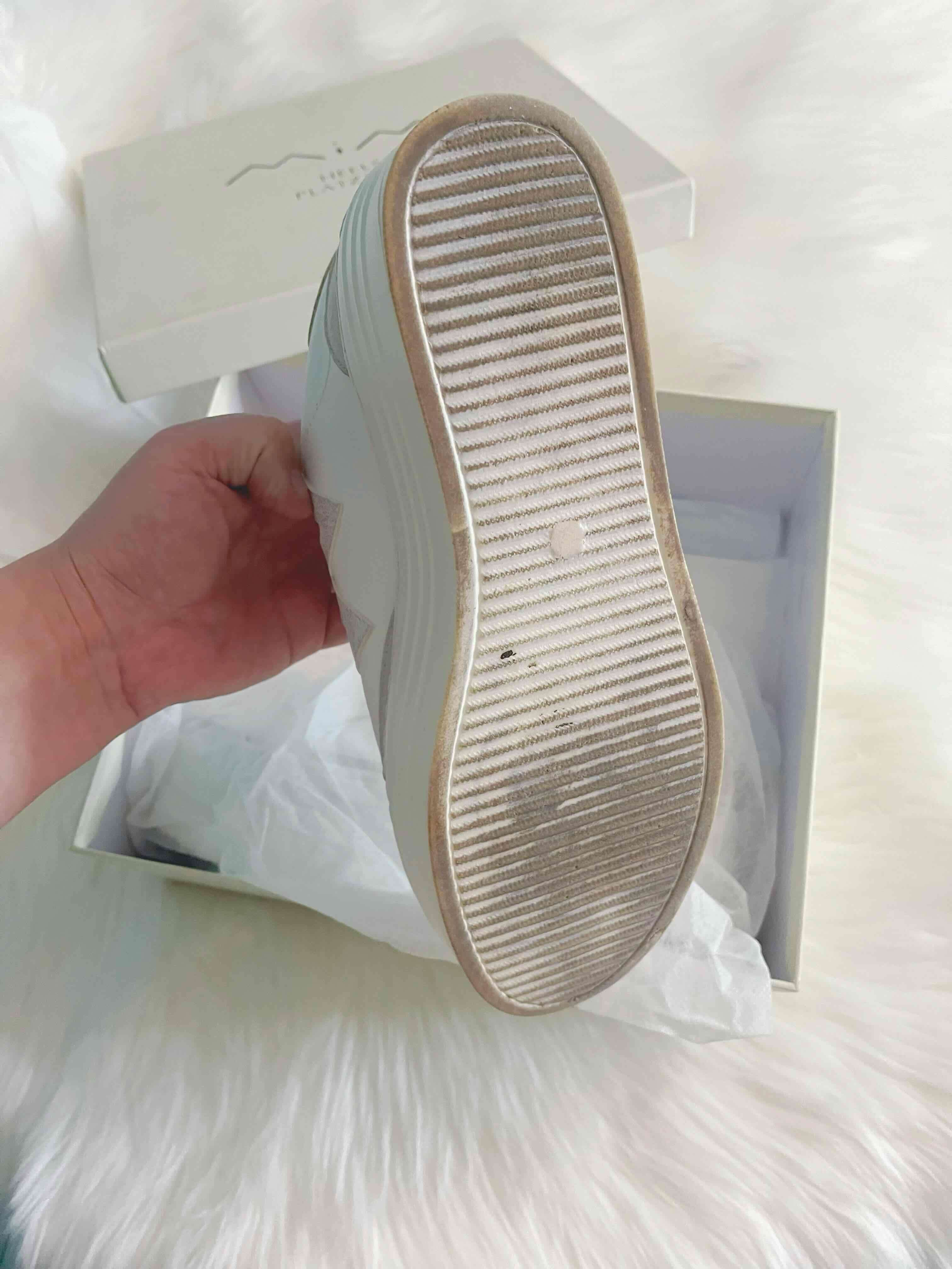 Zapatillas blancas plataforma MIM talla 38 - miniatura 5