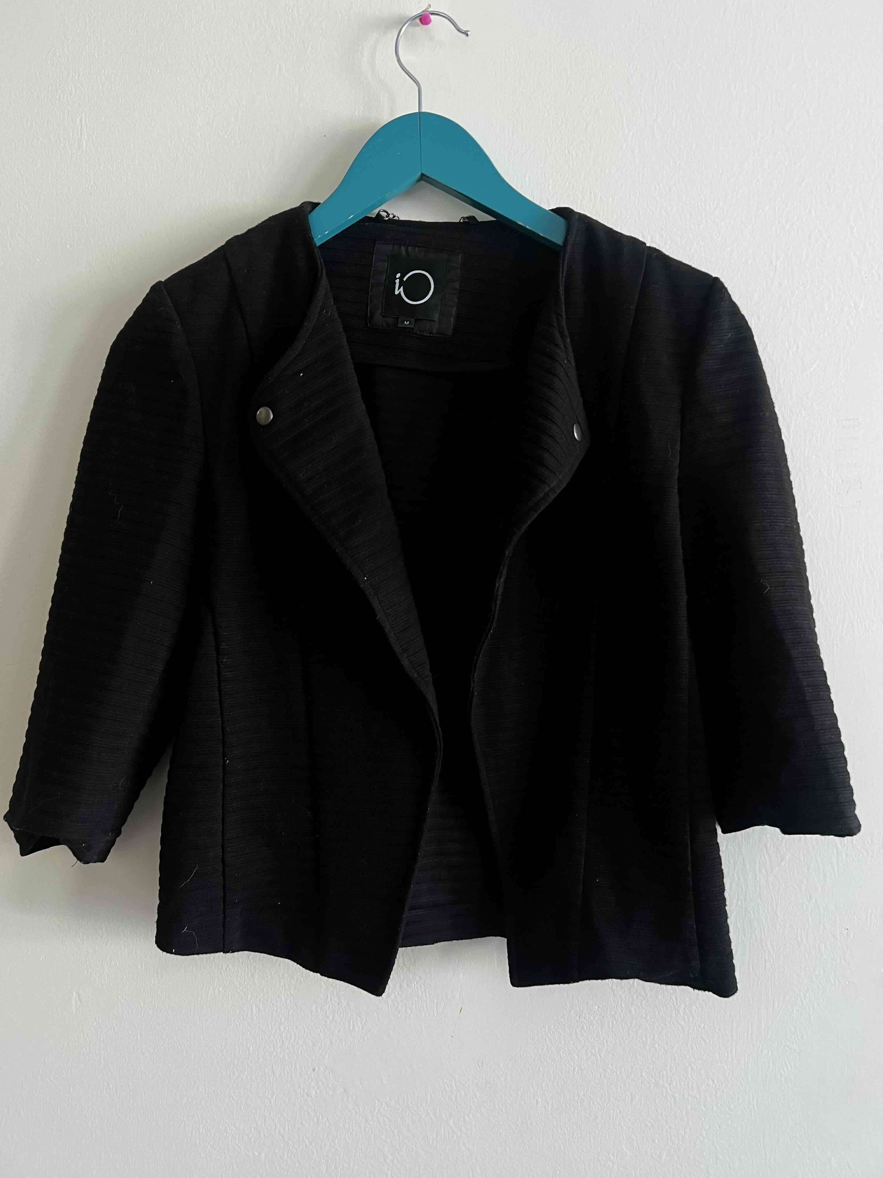 Blazer negro IO - miniatura 1