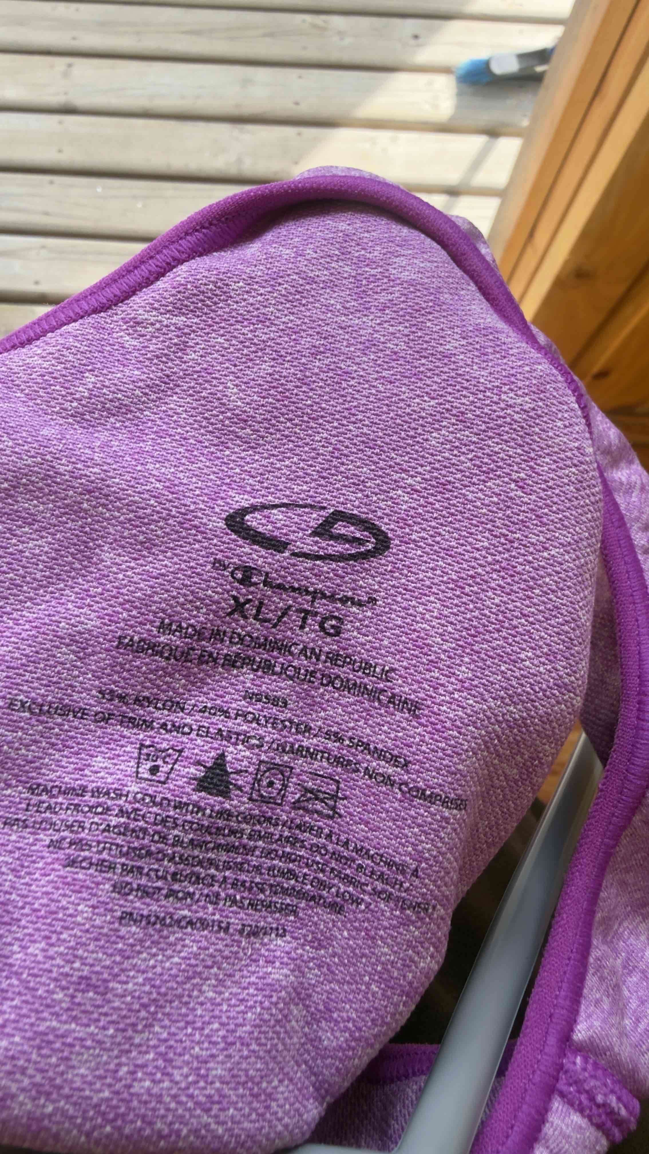 Top deportivo morado - miniatura 3