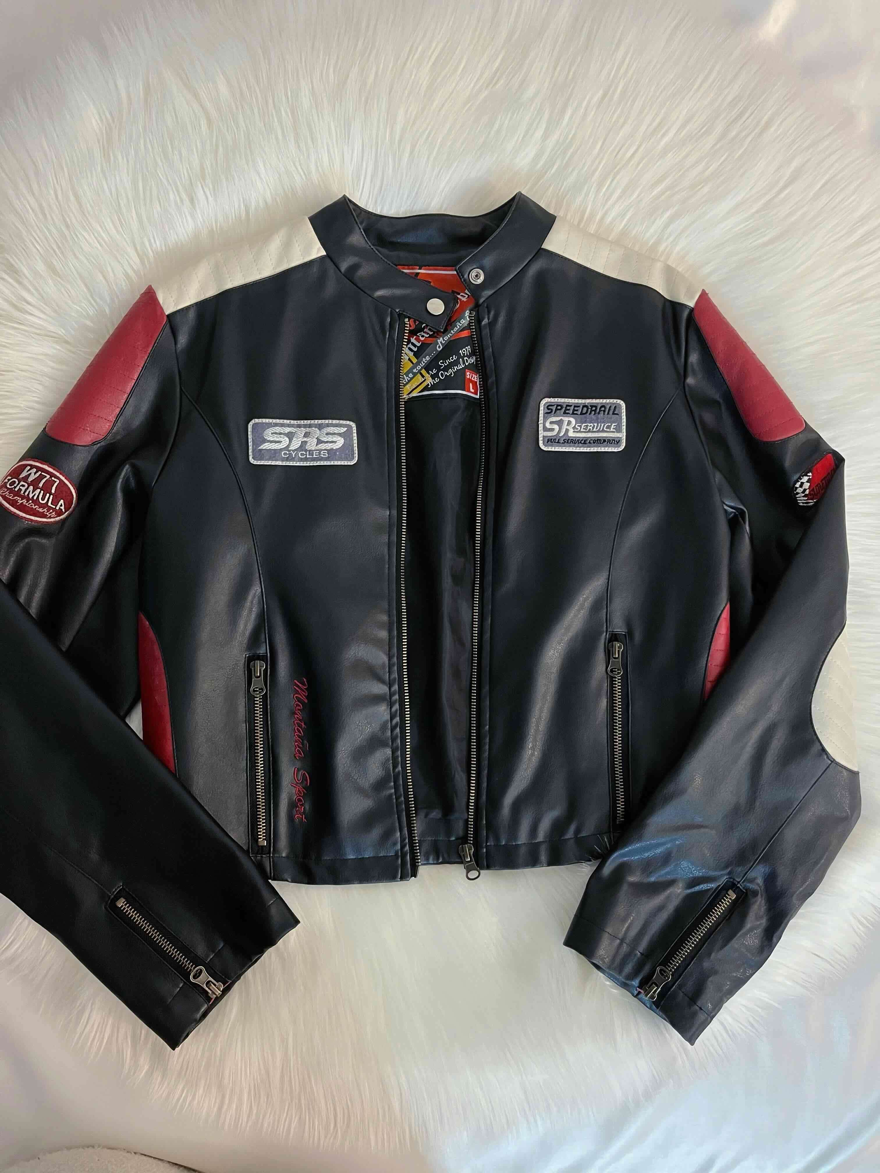 Chaqueta moto estilo racing talla M/L edition limi - miniatura 1