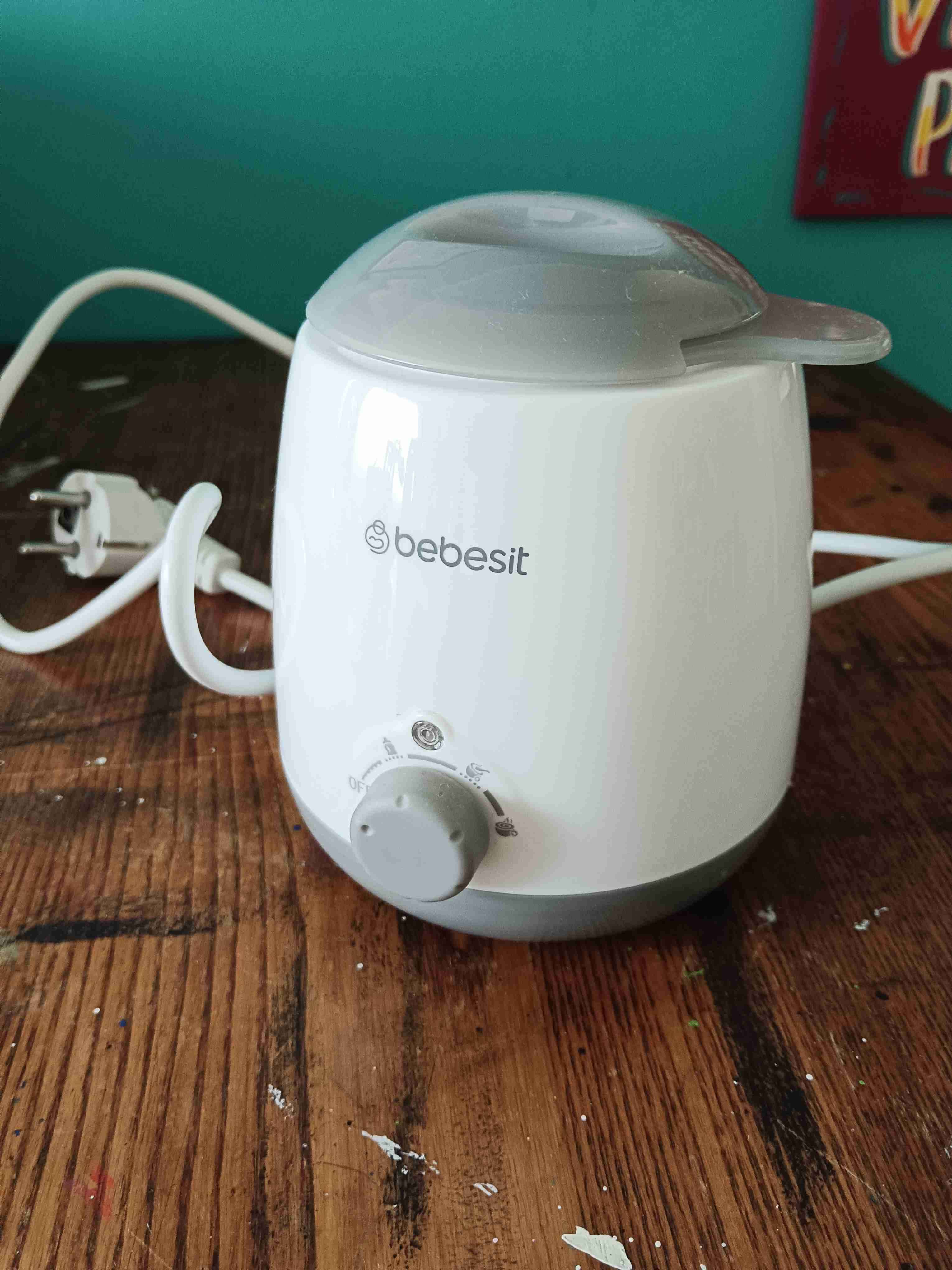 Calienta biberones Bebesit blanco - miniatura 1