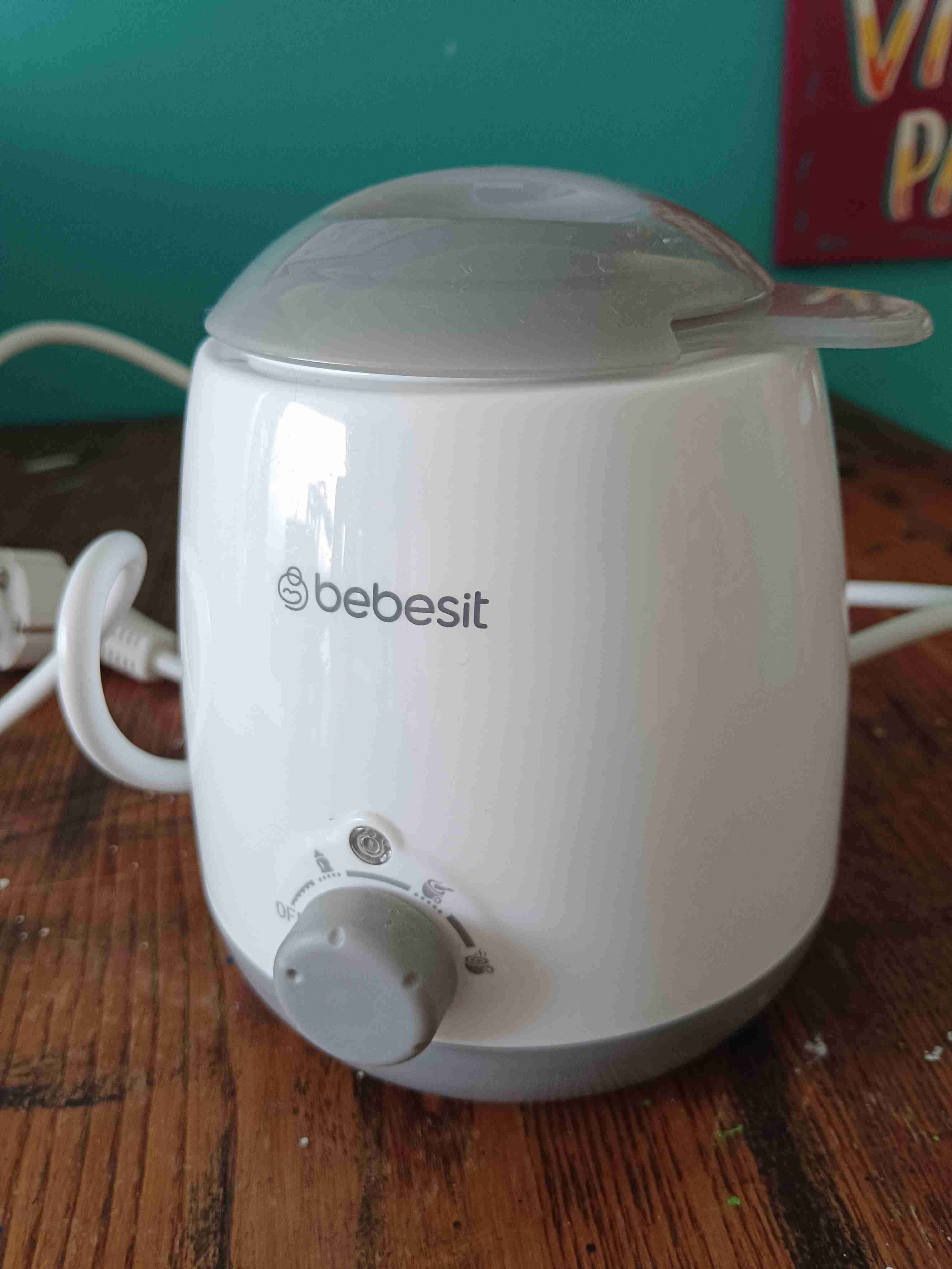 Calienta biberones Bebesit blanco - miniatura 2