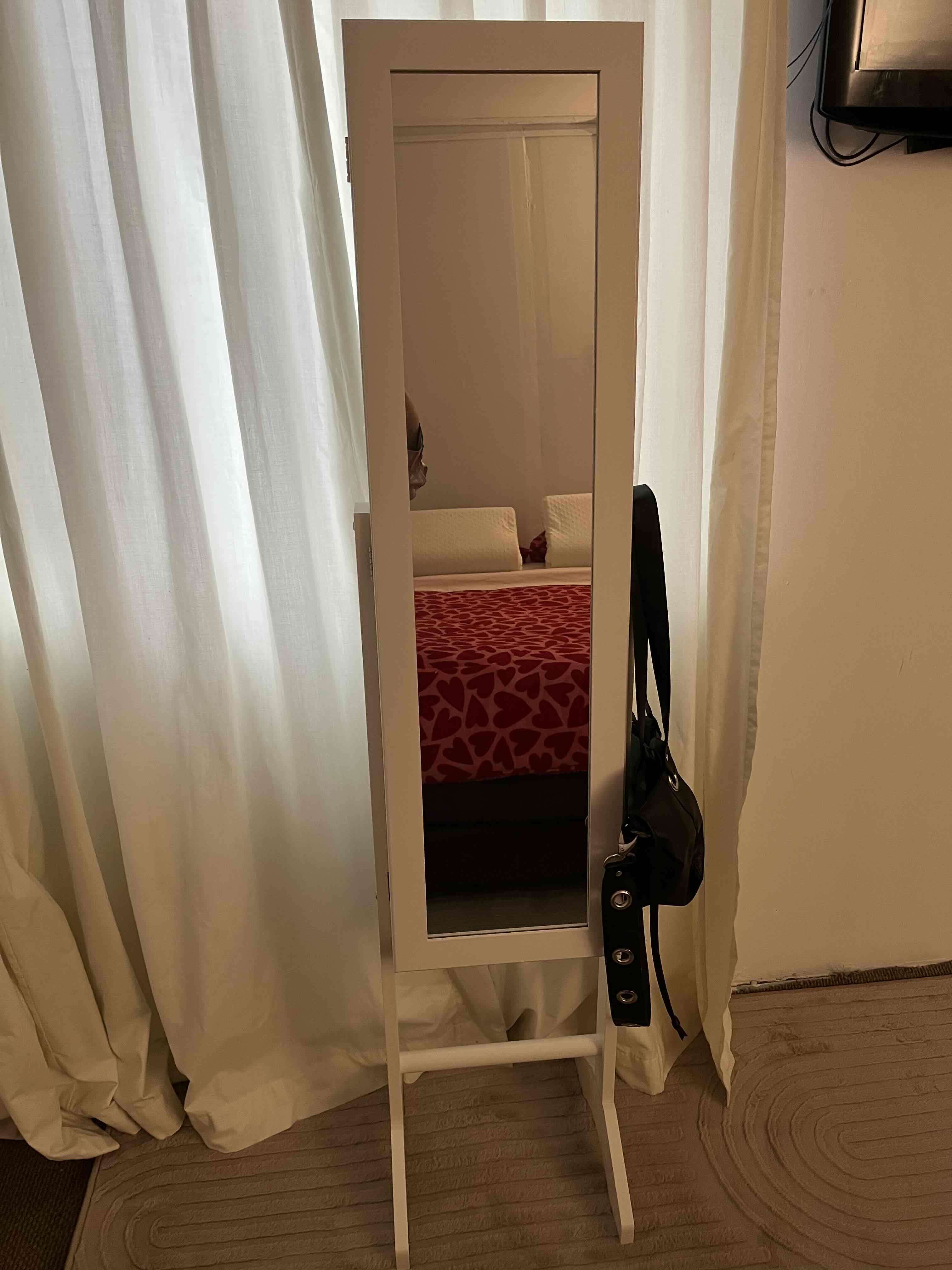 Espejo de pie blanco elegante NUEVO - miniatura 1