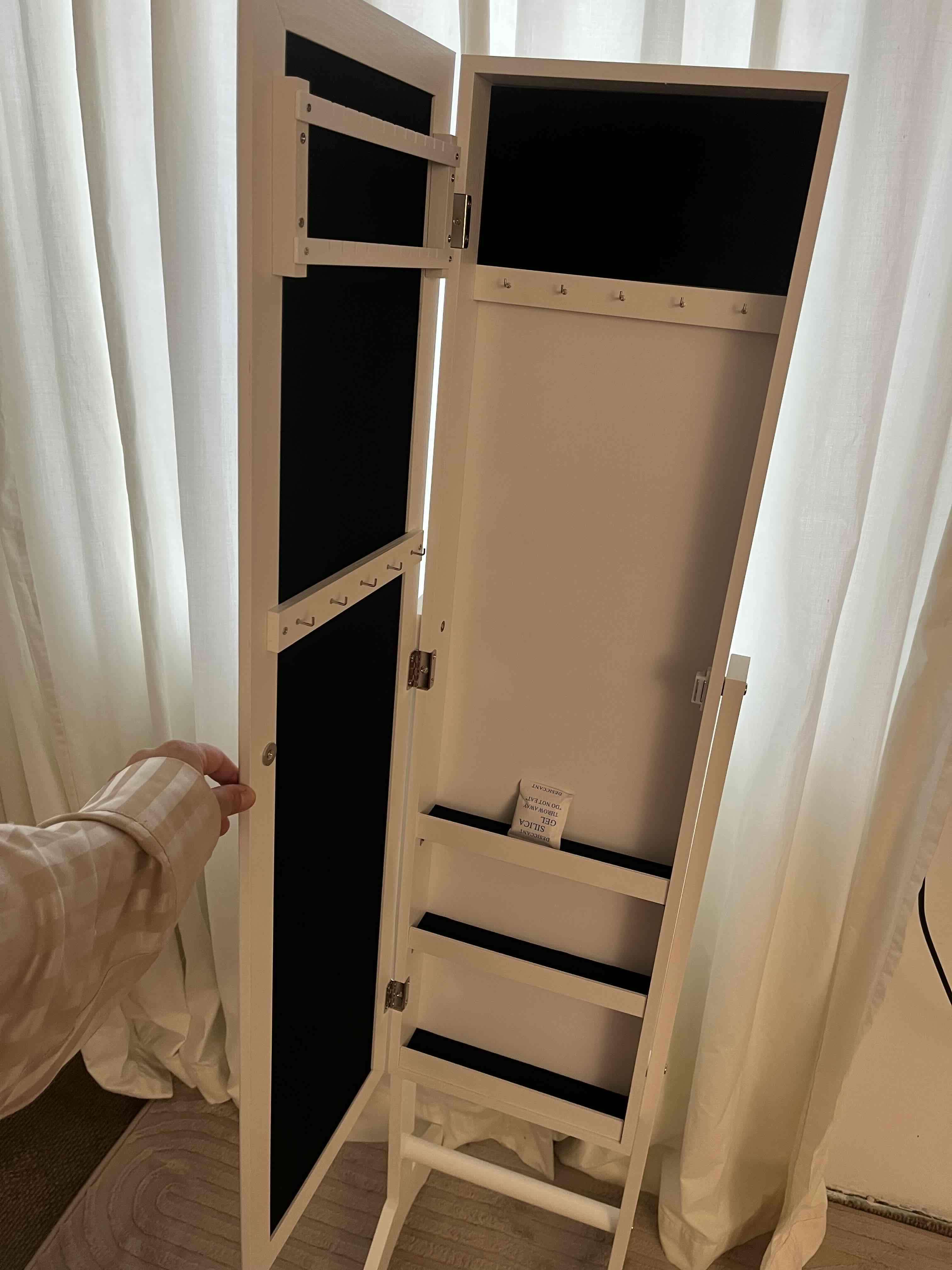 Espejo de pie blanco elegante NUEVO - miniatura 2