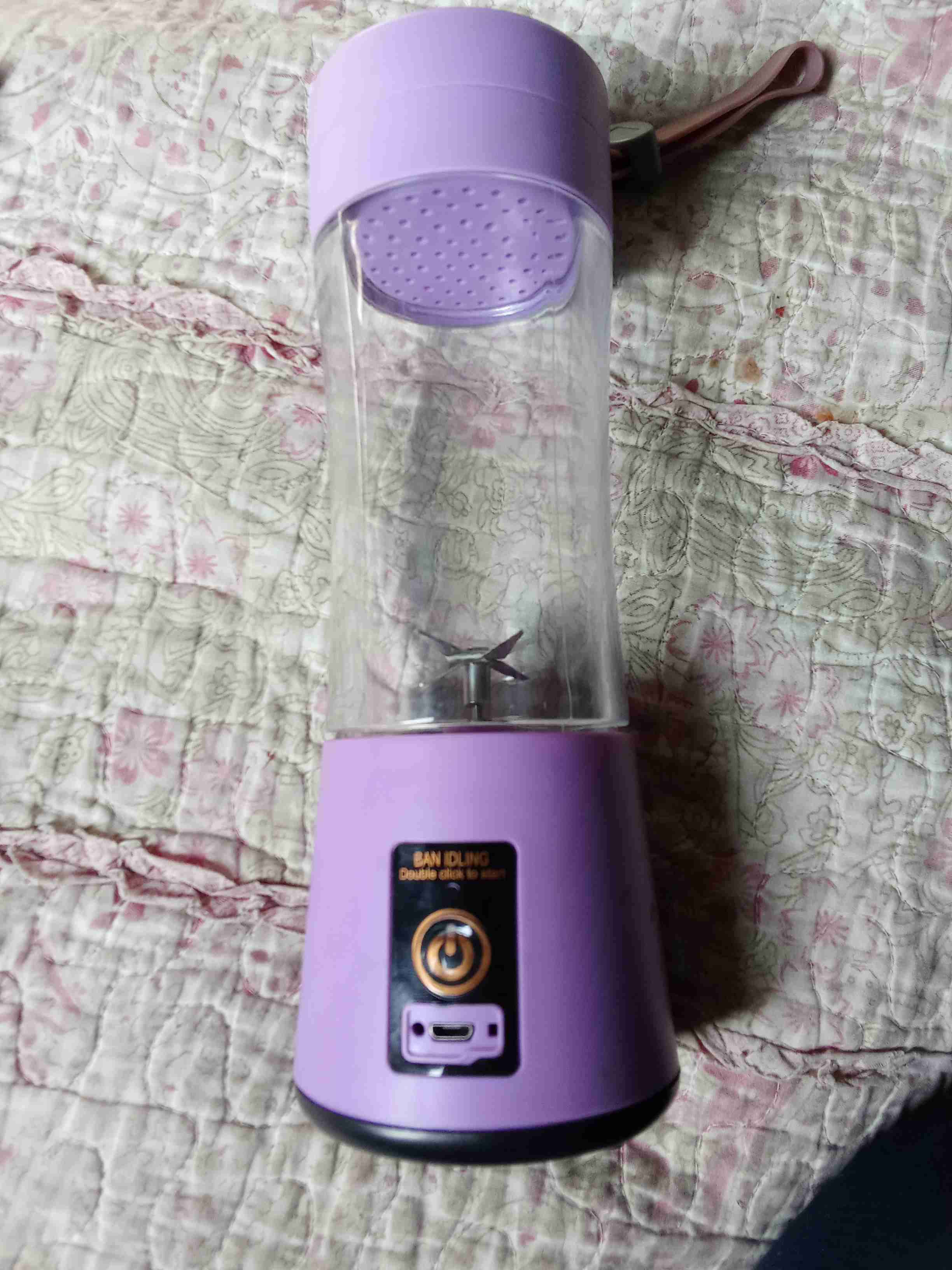 Licuadora portátil morada - miniatura 2