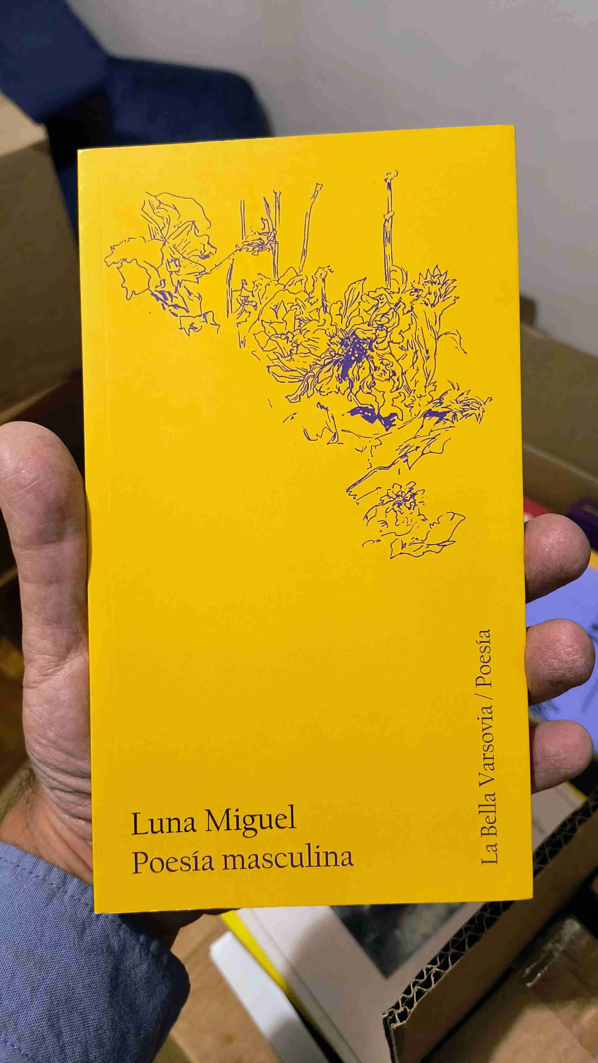 Libro Poesía Masculina Luna Miguel - miniatura 1