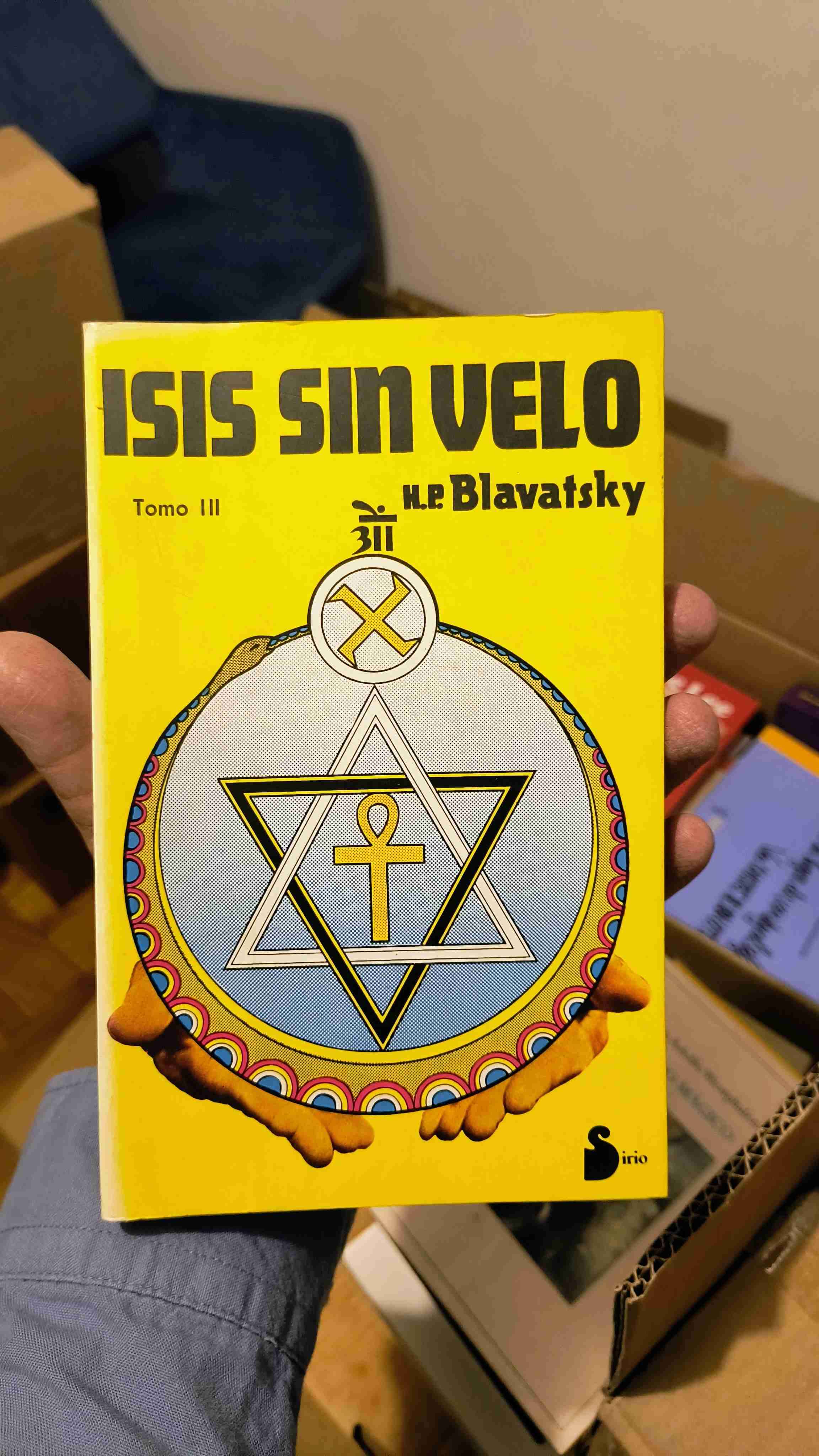 Libro 'Isis Sin Velo' Tomo III de Blavatsky - miniatura 1