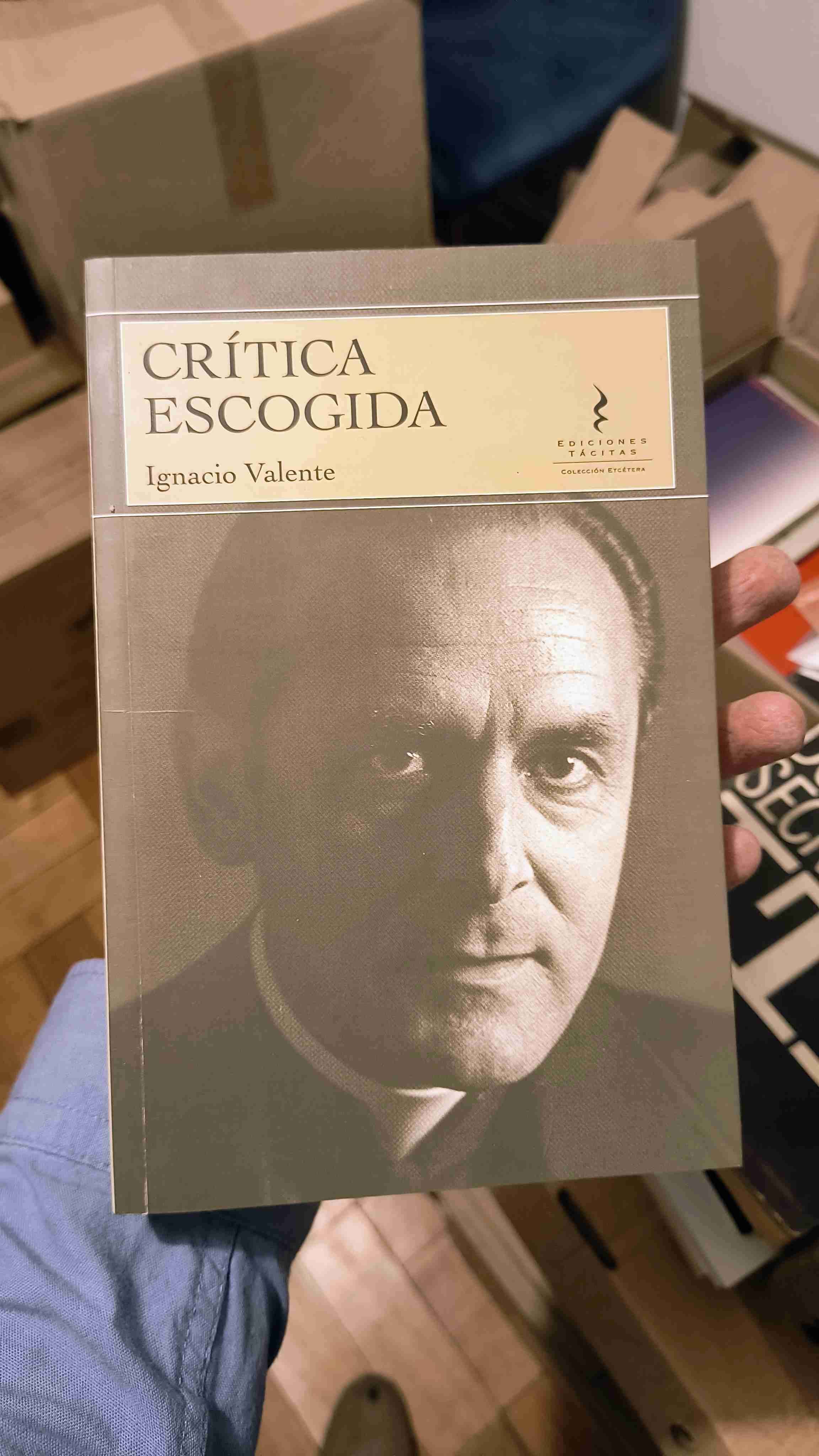 Libro Crítica Escogida Ignacio Valente - miniatura 1