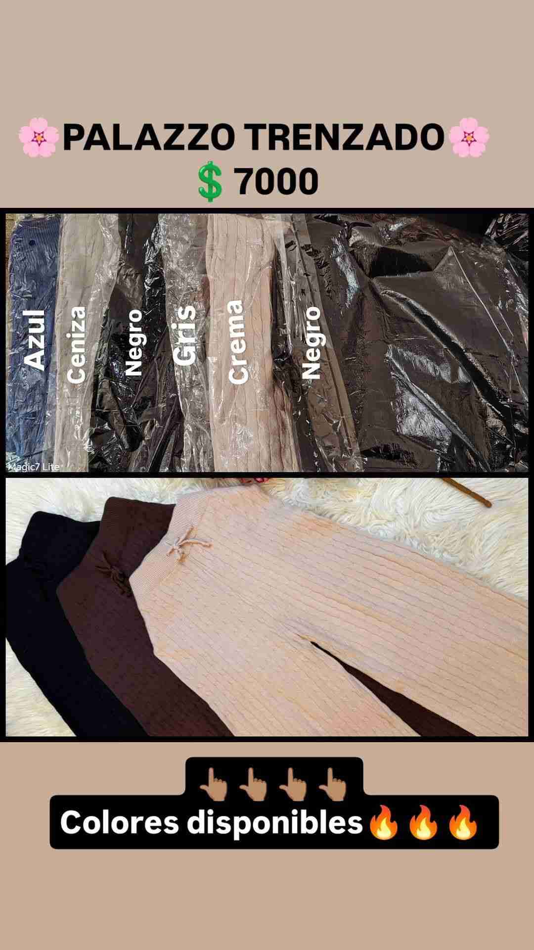 🔥 PALAZZO TRENZADO🔥