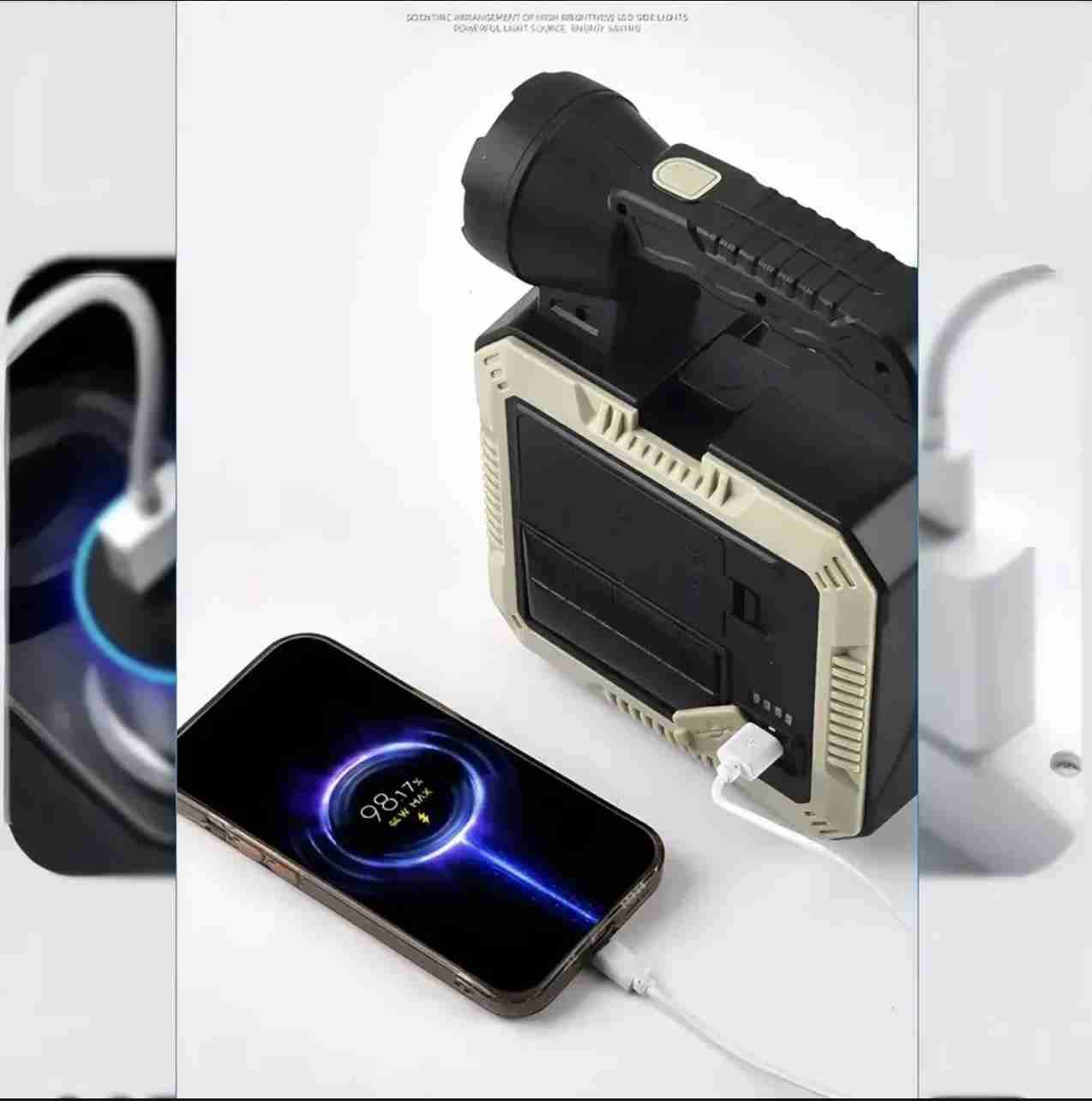 Linterna recargable LED portátil - miniatura 5