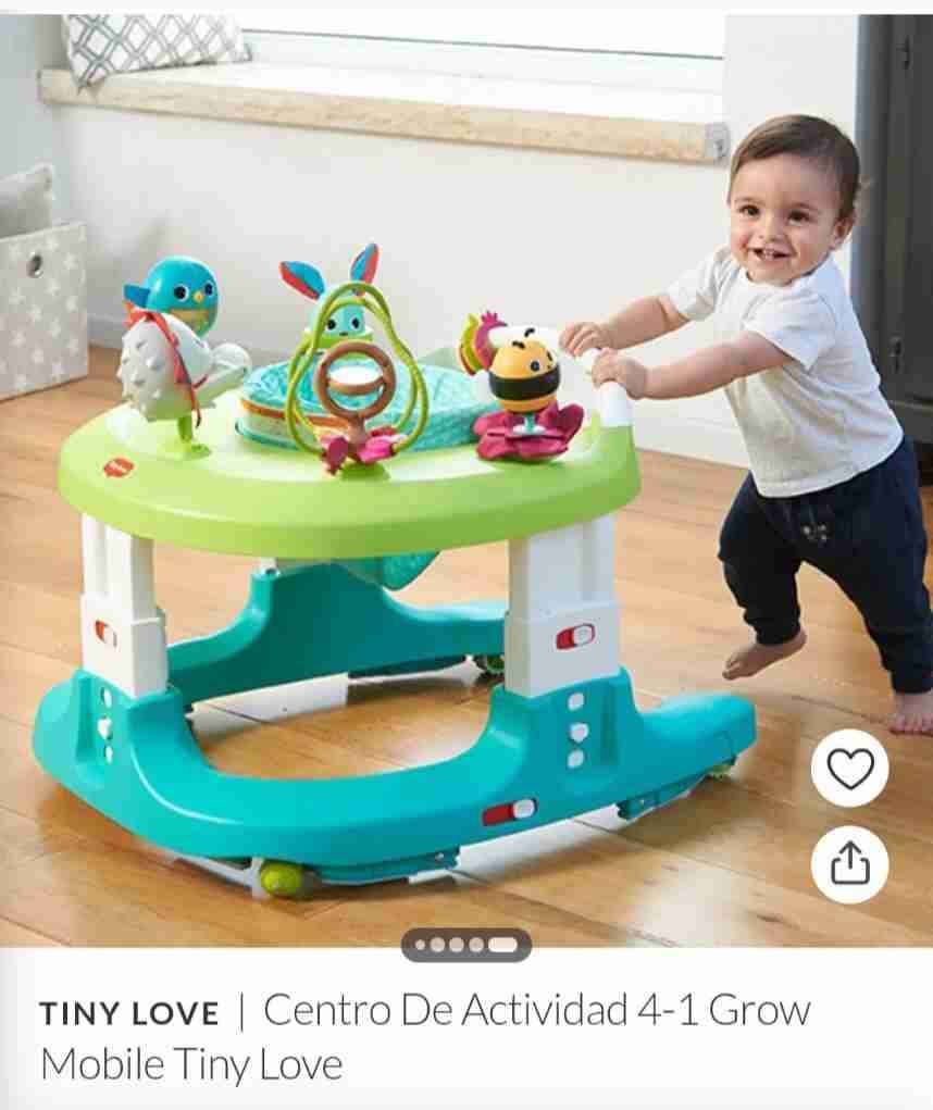 Andador para bebé 4 en 1 con juguetes - miniatura 3