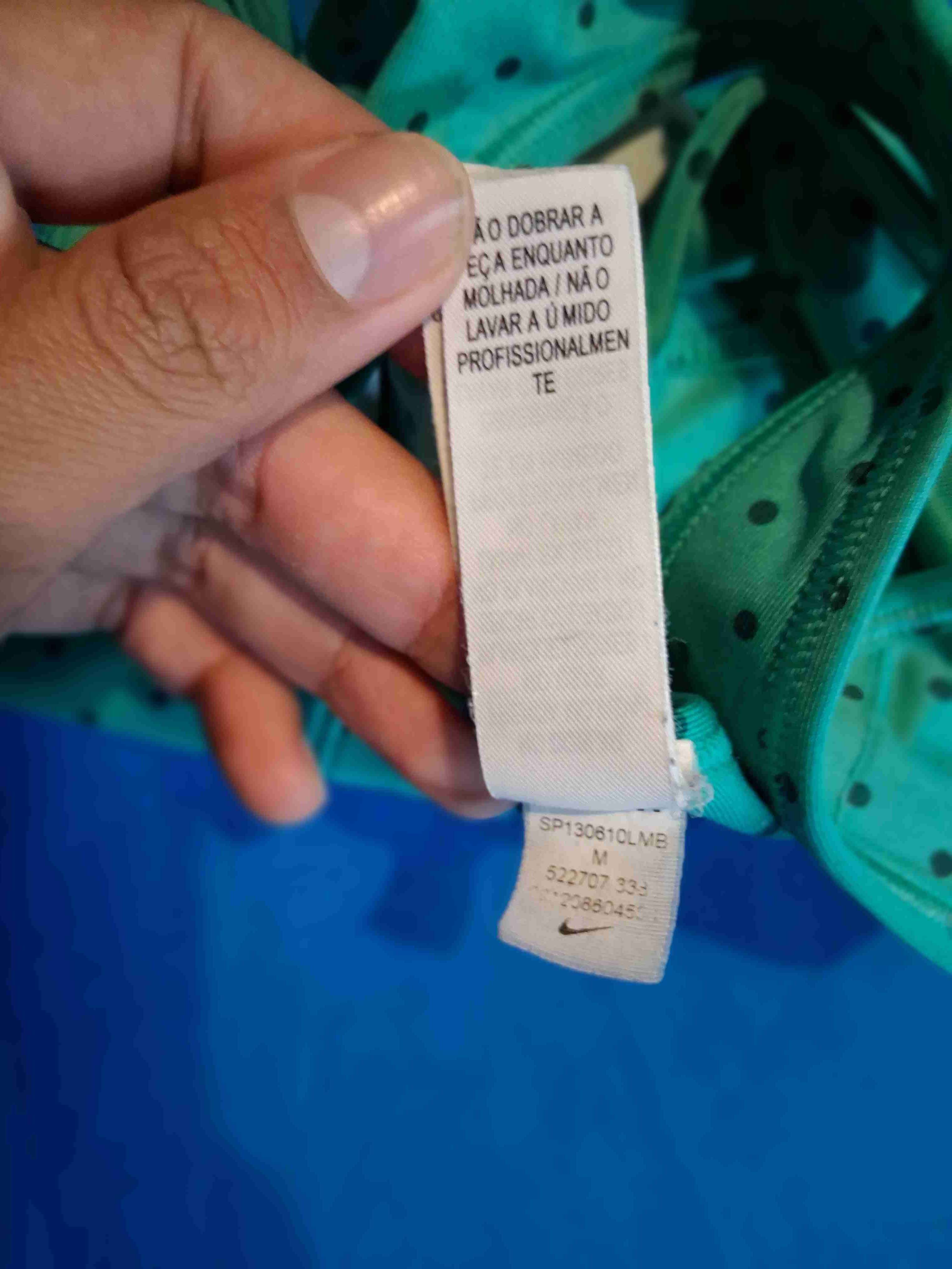 Top deportivo Nike turquesa - miniatura 3