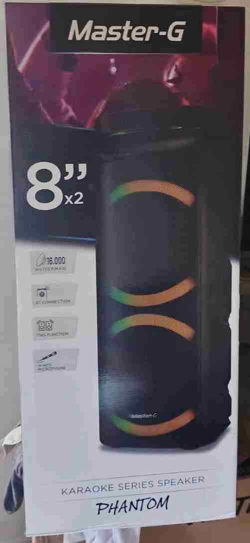 Parlante Karaoke Master-G Phantom - miniatura 1