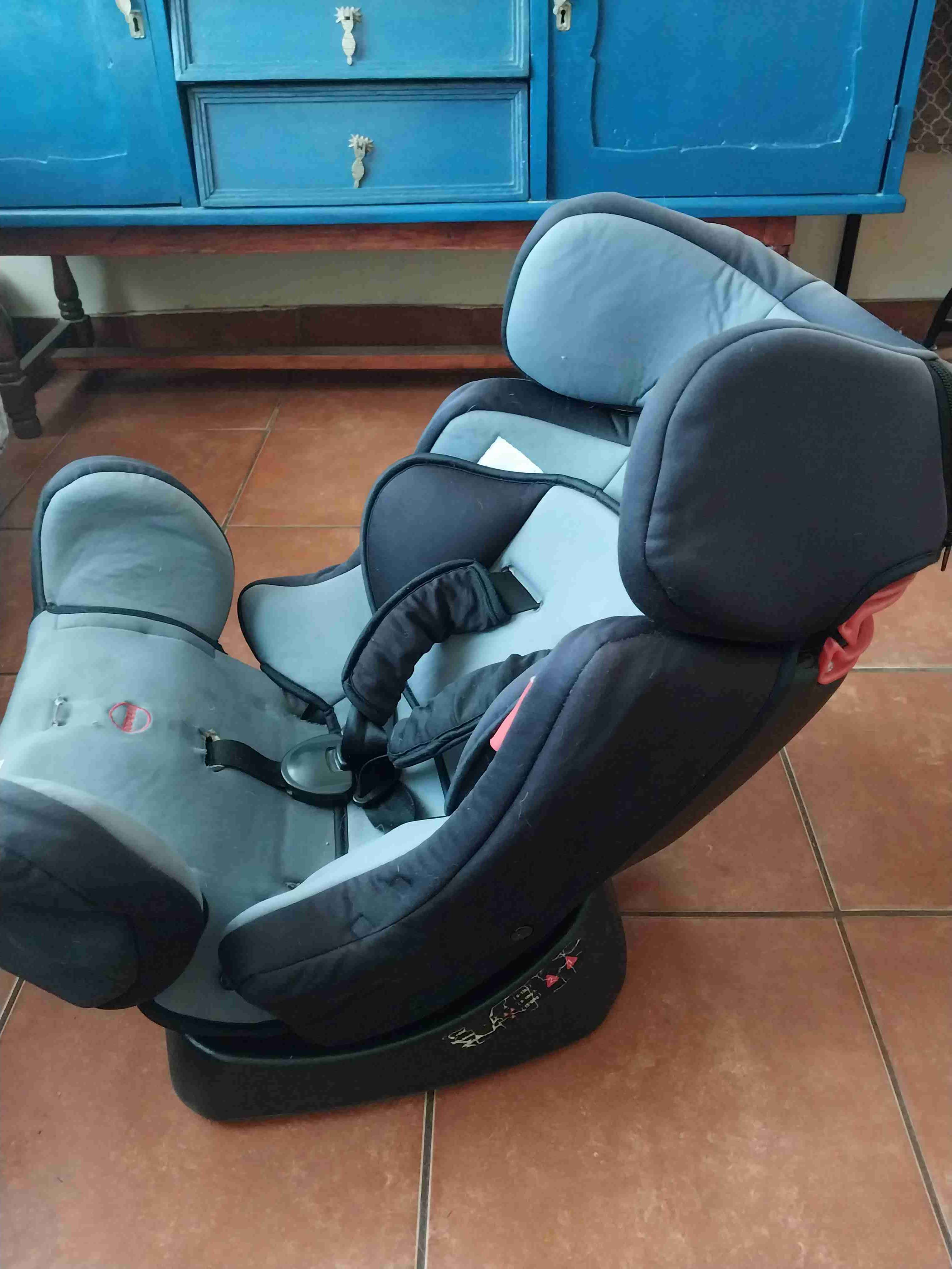 Silla de auto bebé Bebeglo azul - miniatura 5