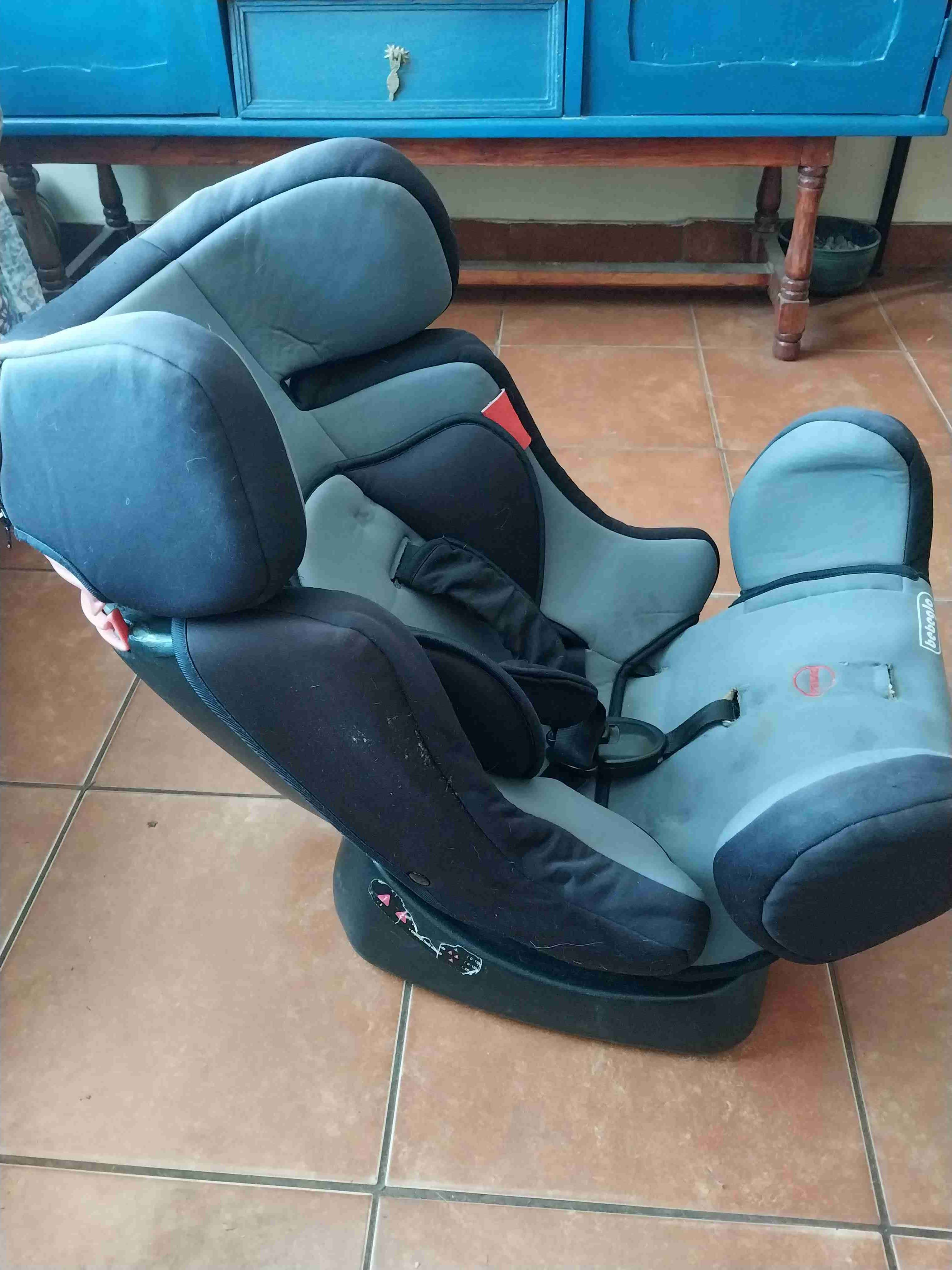 Silla de auto bebé Bebeglo azul - miniatura 6