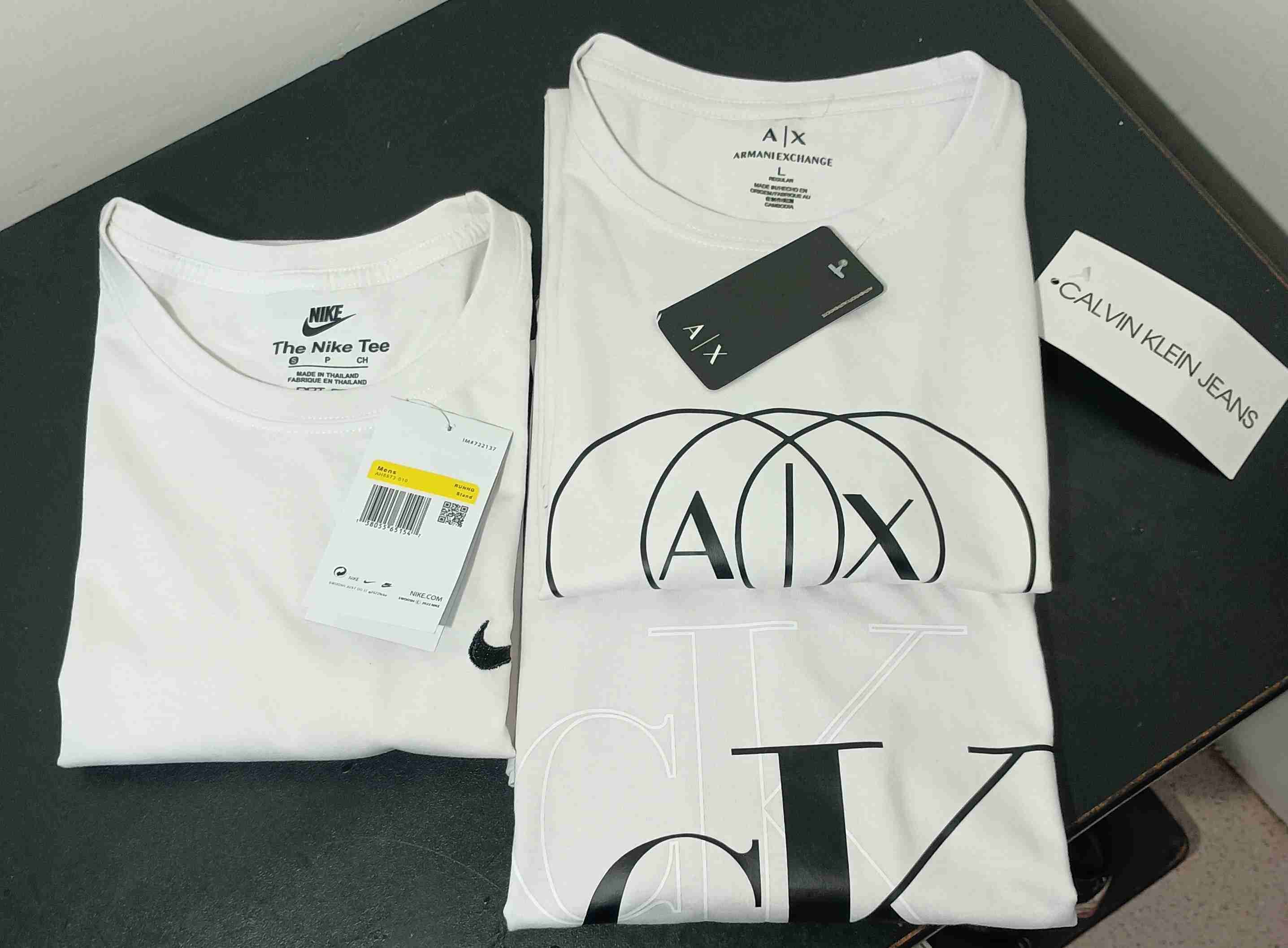 Pack poleras blancas de marca - miniatura 1